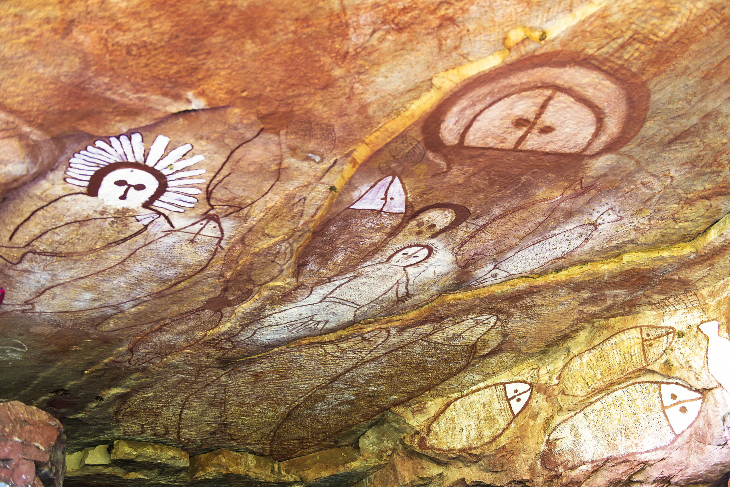 Kimberley Superyacht Charter - YOTSPACE superyacht voyages - kimberley voyages - Wandjina Aboriginal rock art