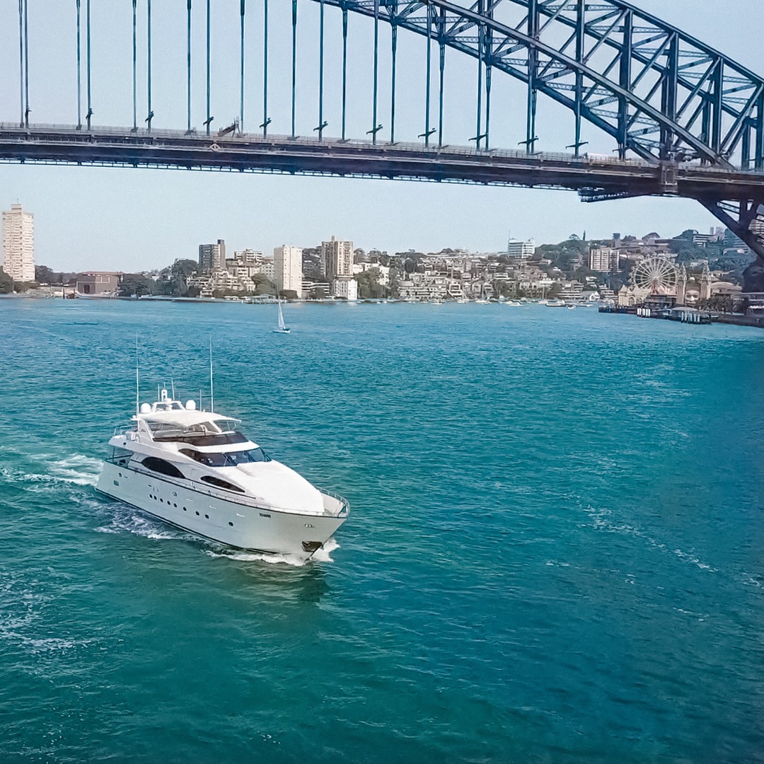 Sydney Superyacht Charter - YOTSPACE superyacht voyages Sydney Harbour - Lady Pamela