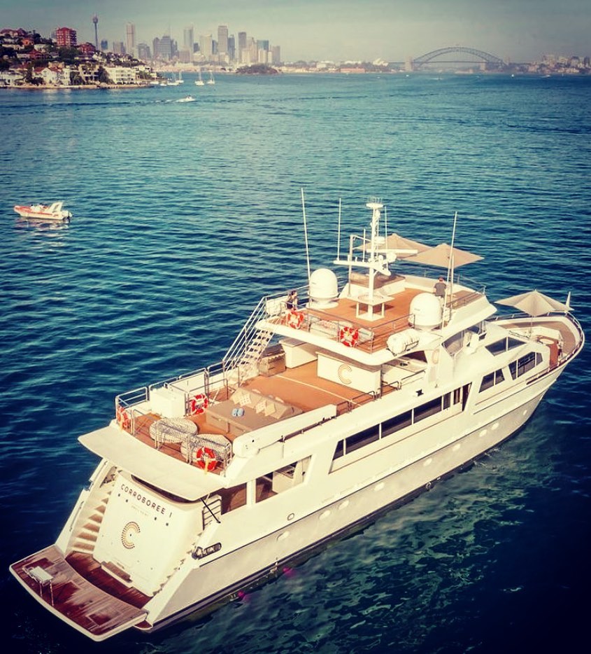Sydney & Hawkesbury superyacht charters - YOTSPACE superyacht charters - Corroboree