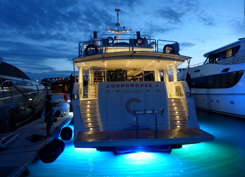 YOTSPACE - Superyacht Voyages - Sunset on Corroboree