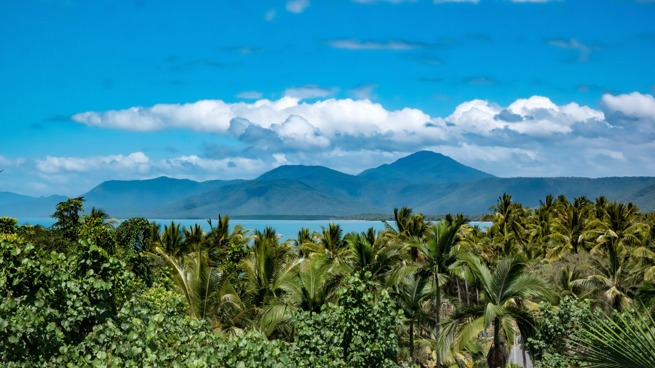 Looking,Across,Beautiful,Port,Douglas,In,North,Queensland,,Australia