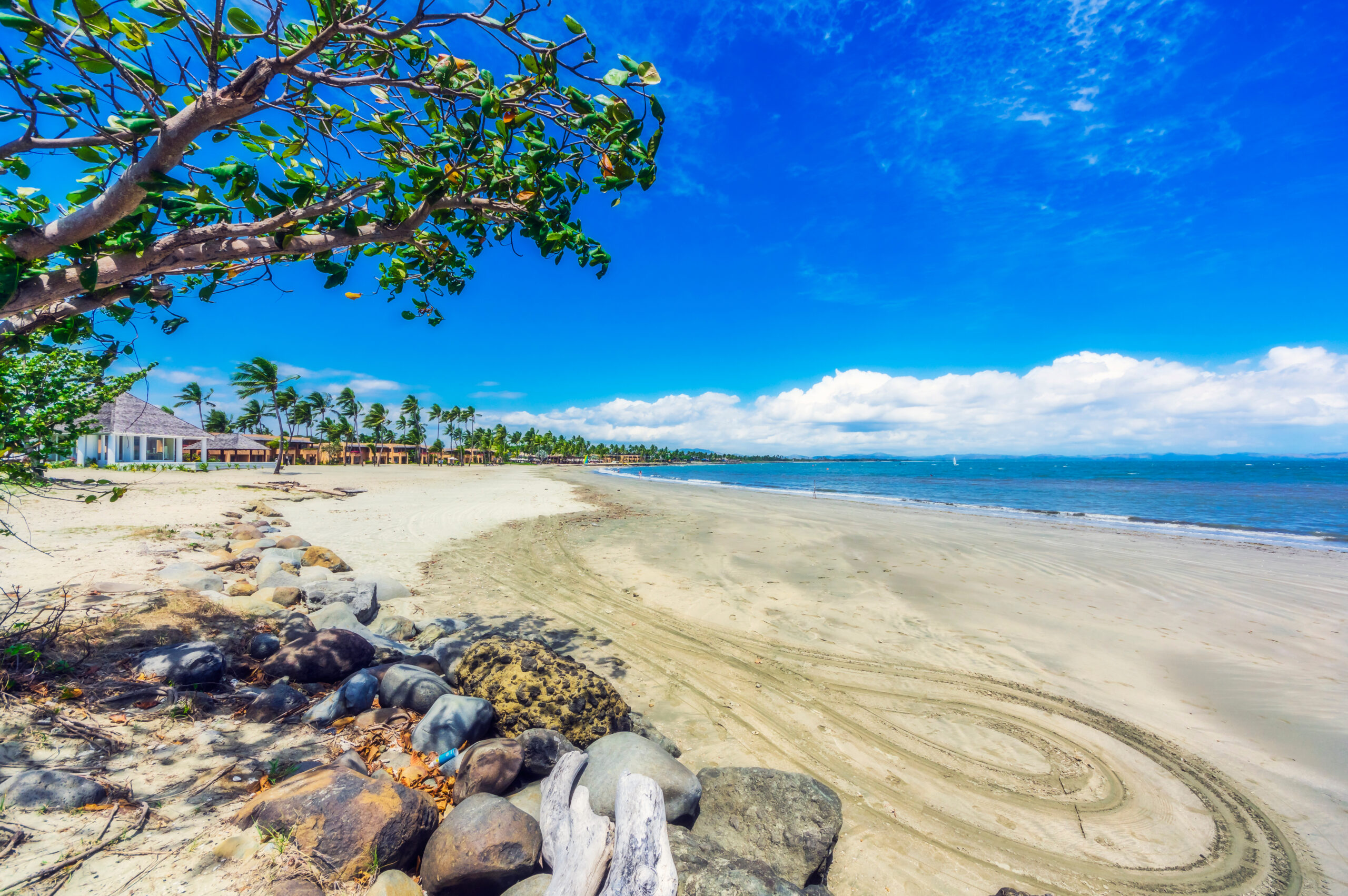 Denarau,Island,,Beach,,Fiji,,Pacific,Ocean