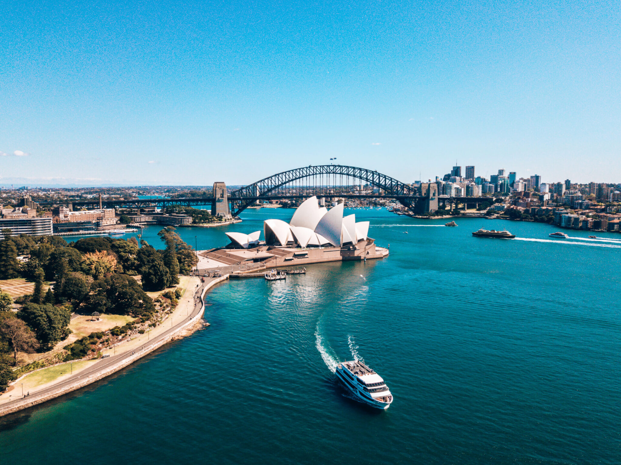 January,10,,2019.,Sydney,,Asutralia.,Aerial,View,Of,The,Sydney