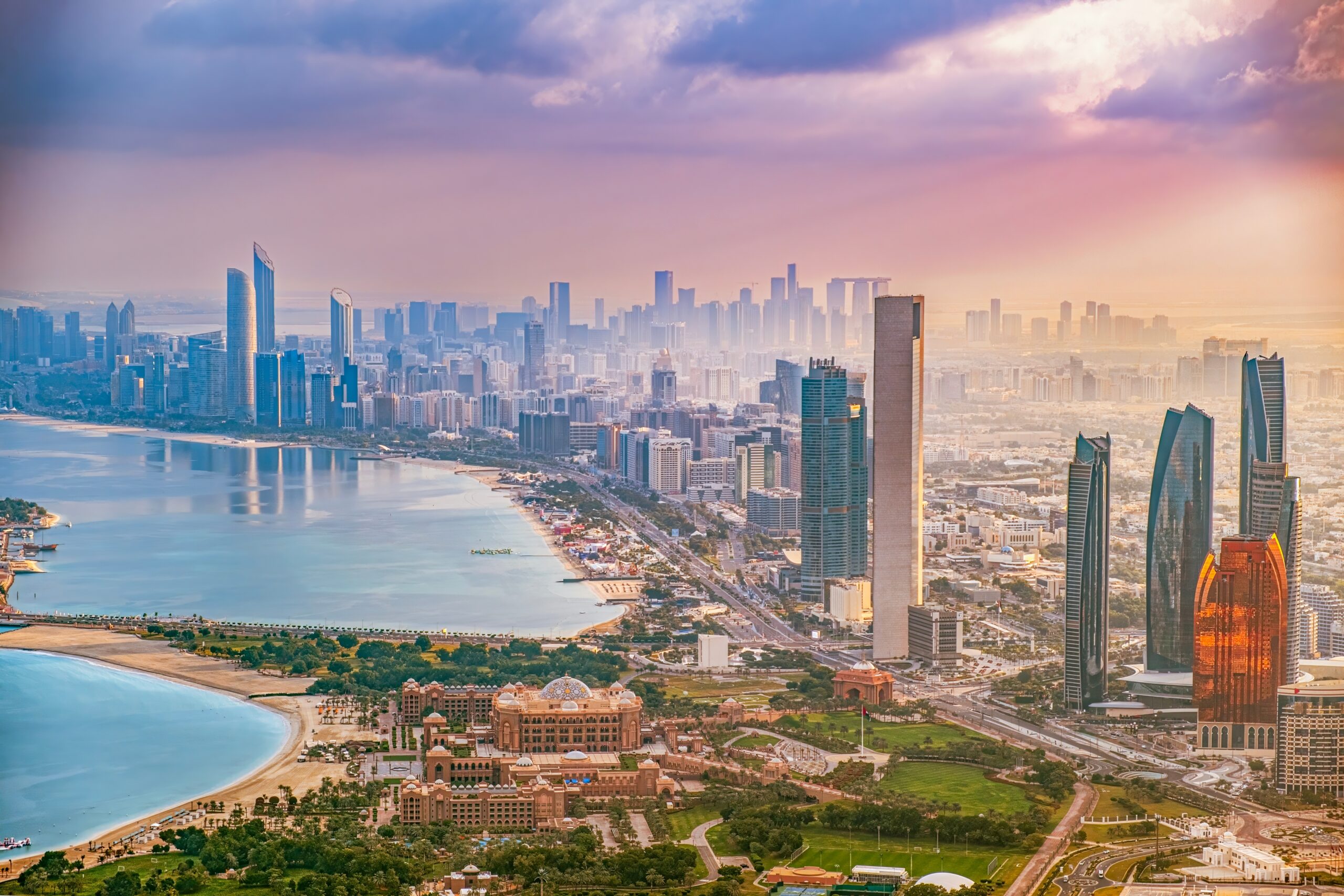Abu,Dhabi,,United,Arab,Emirates,January,3rd,2024.,Aerial,Photo