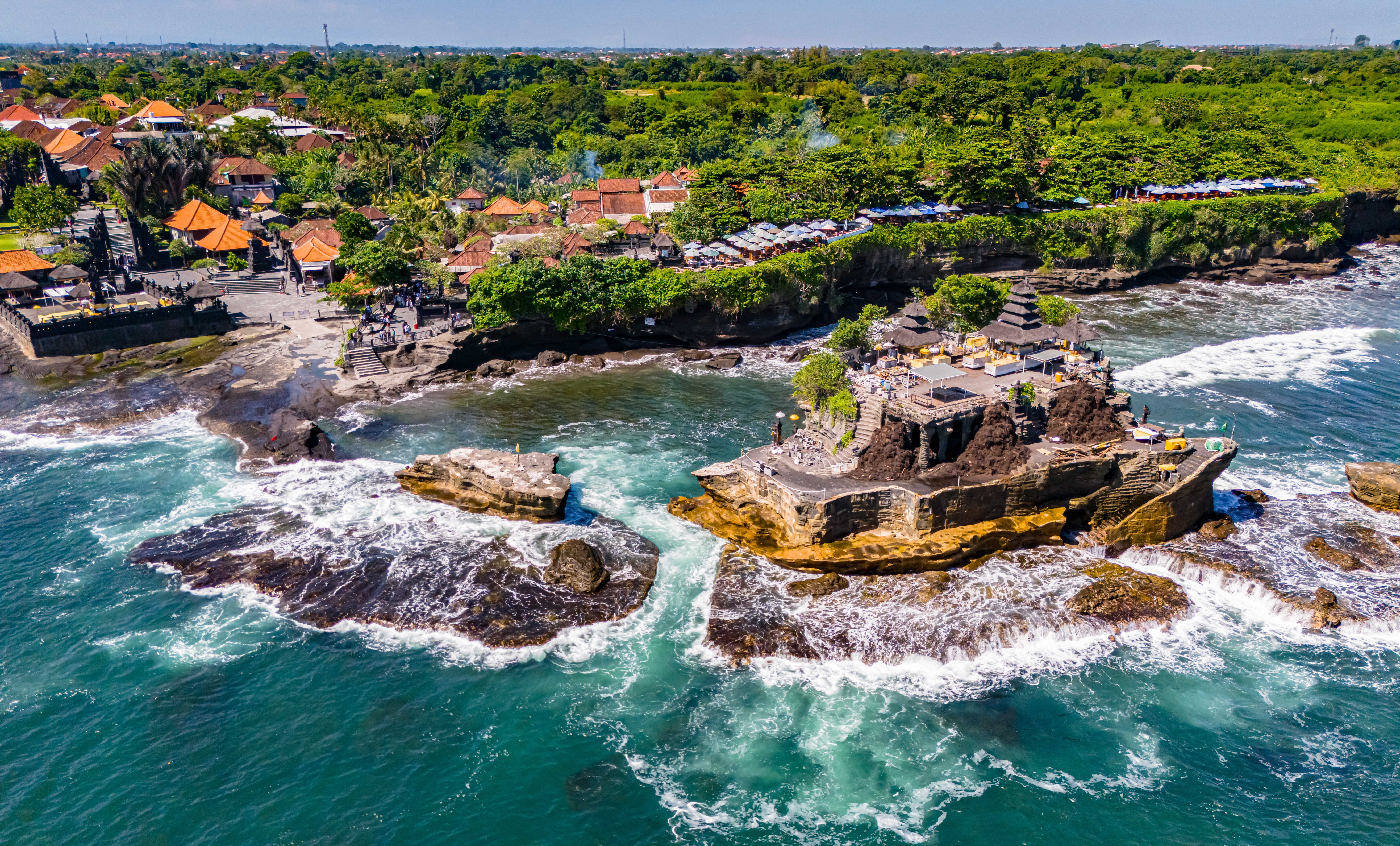 Cliff,Sea,Coast,At,Tanah,Lot,,Bali,,Indonesia