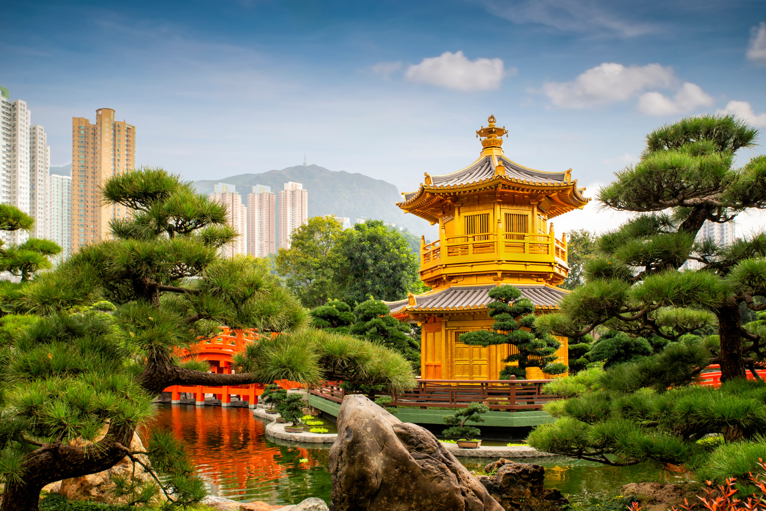 Hongkong,Temple,Pavilion,Of,Absolute,Perfection,In,The,Nan,Lian