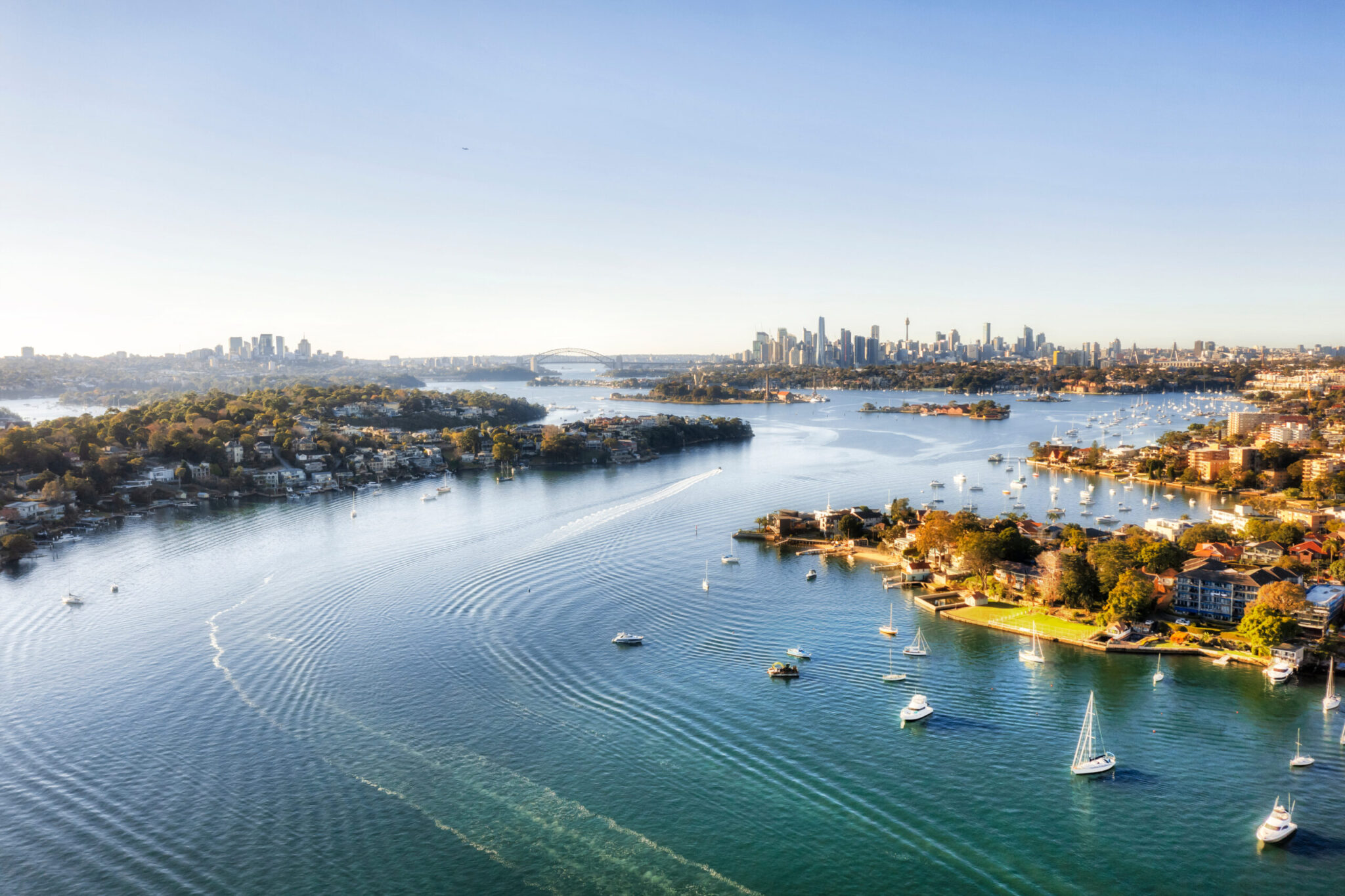 Parramatta,River,Waters,Around,Drummoyne,Suburb,In,Sydney,Inner,West