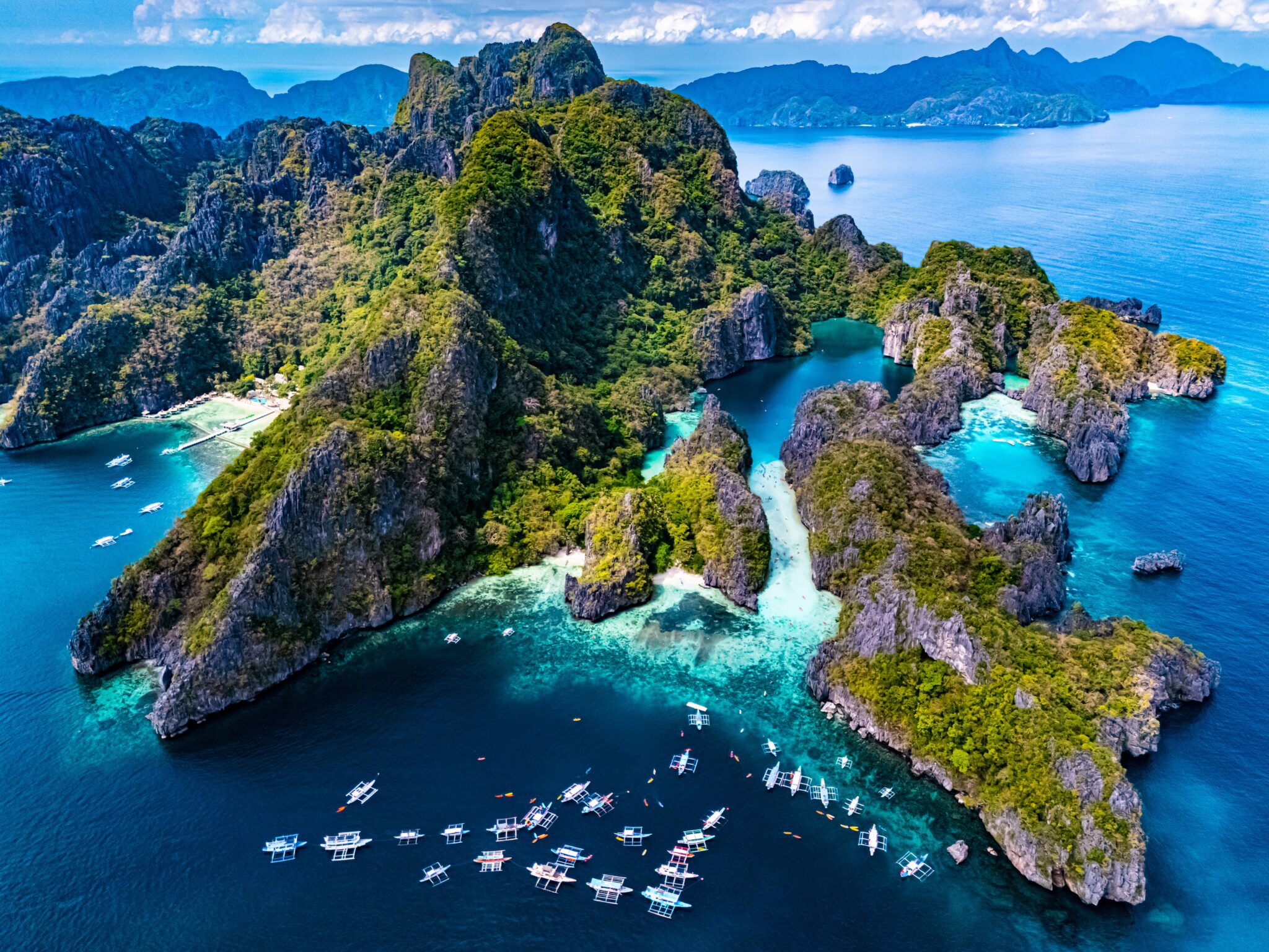 Big,Lagoon,And,Small,Lagoon,At,Miniloc,Island,Near,El