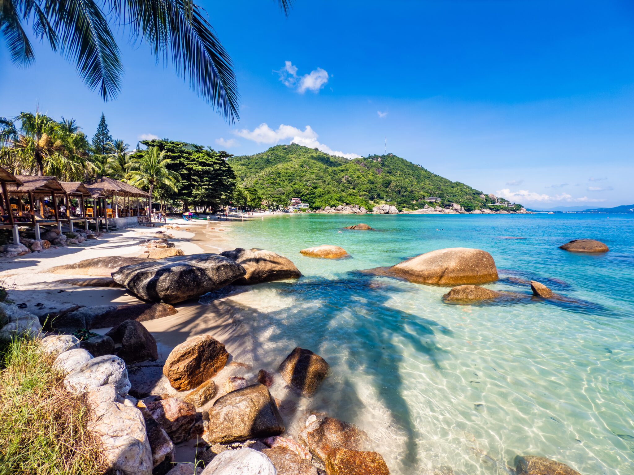 Silver,Beach,Or,Crystal,Beach,In,Koh,Samui,,Thailand