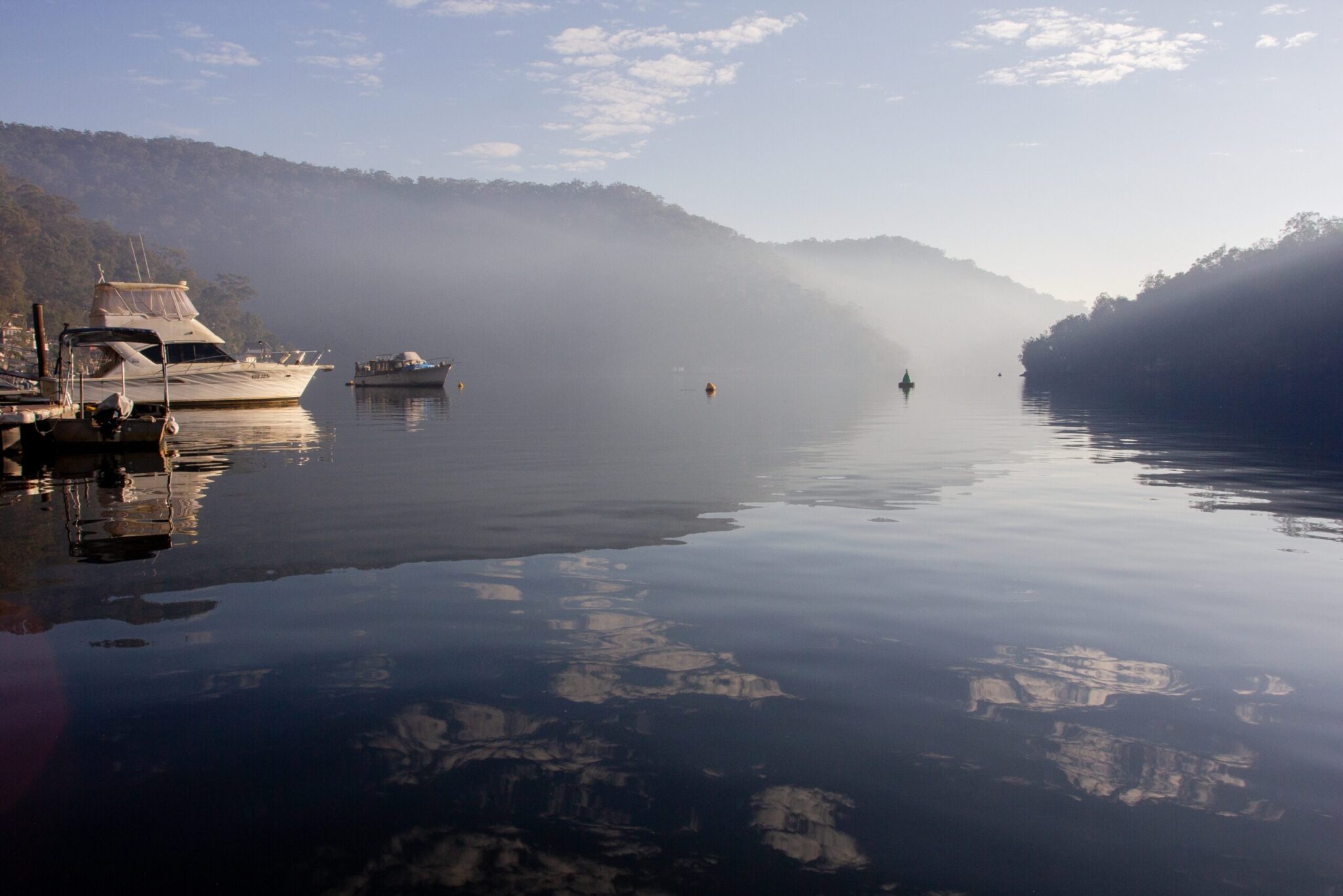 Hawkesbury,River,Nsw,Australia,July,20,2021,Sunrise,Over,Calm