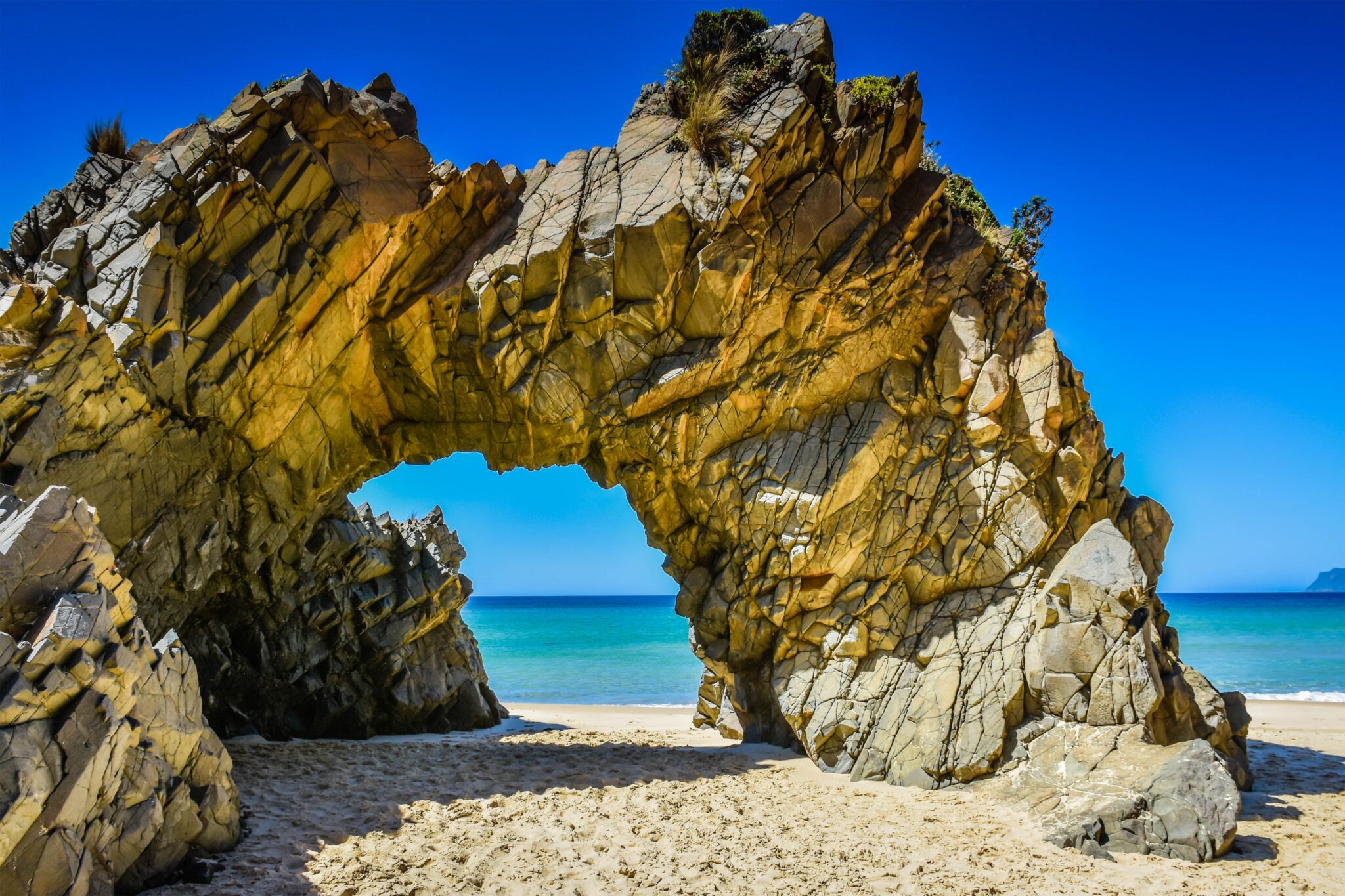The,Arch,Is,A,Distinctive,Rock,Formation,Located,At,The