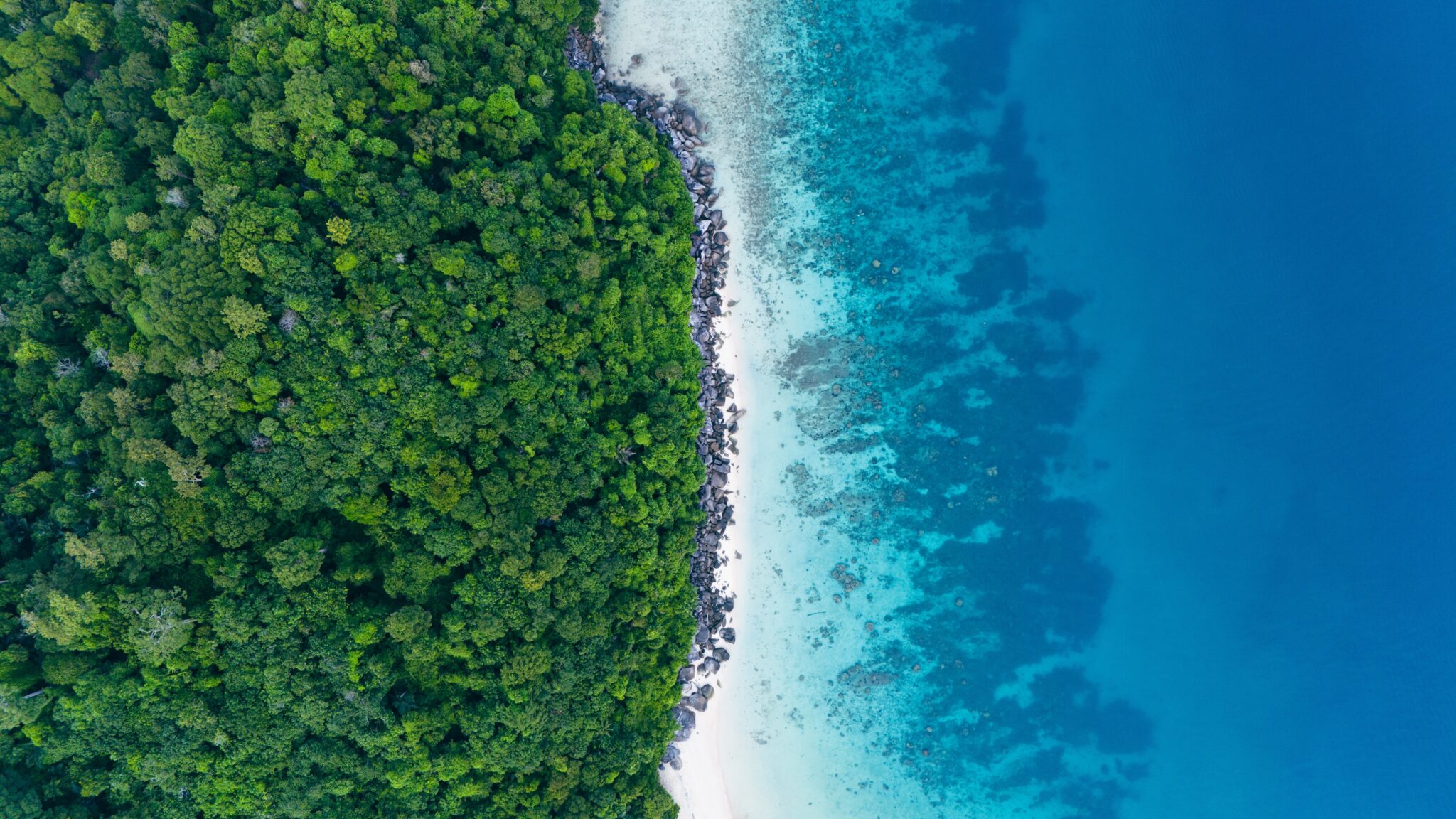 Tioman,Island,,Drone,,Sunrise,,Malaysia