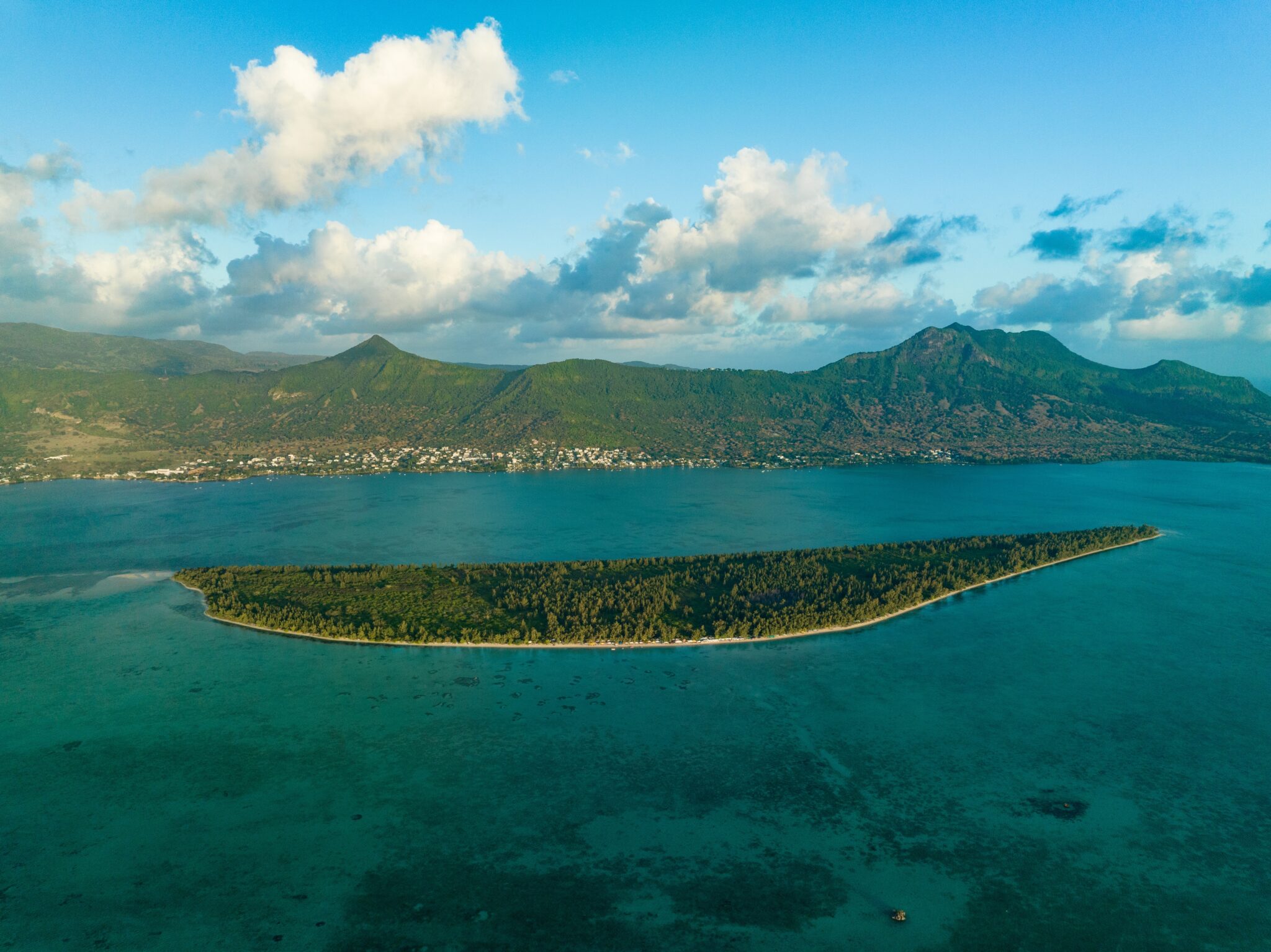 Aerial,View,Of,Ile,Aux,Benitiers,,Mauritius,Island