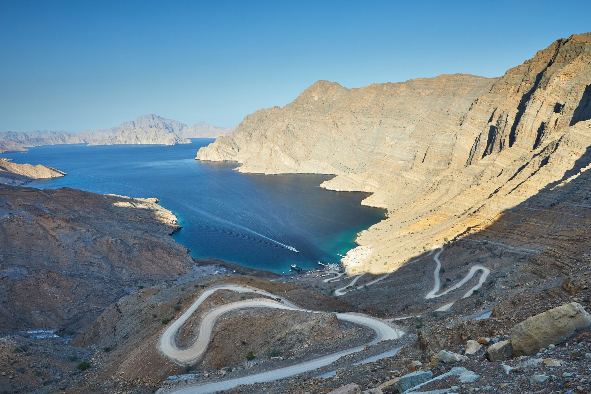 Khor,Najd,Bay,In,Musandan,Exclave,Belonging,To,Oman