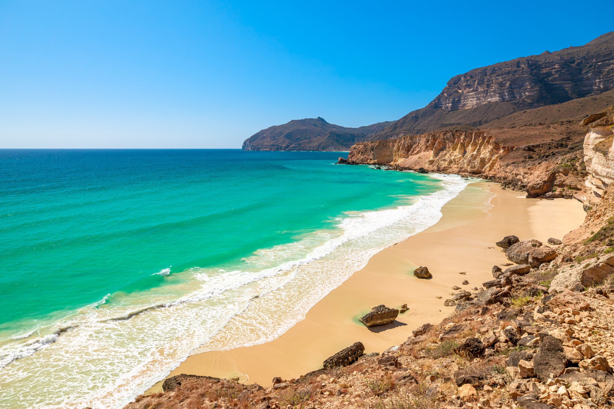 Al,Fizayah,Beach,In,Salalah,Is,A,Hidden,Gem,With