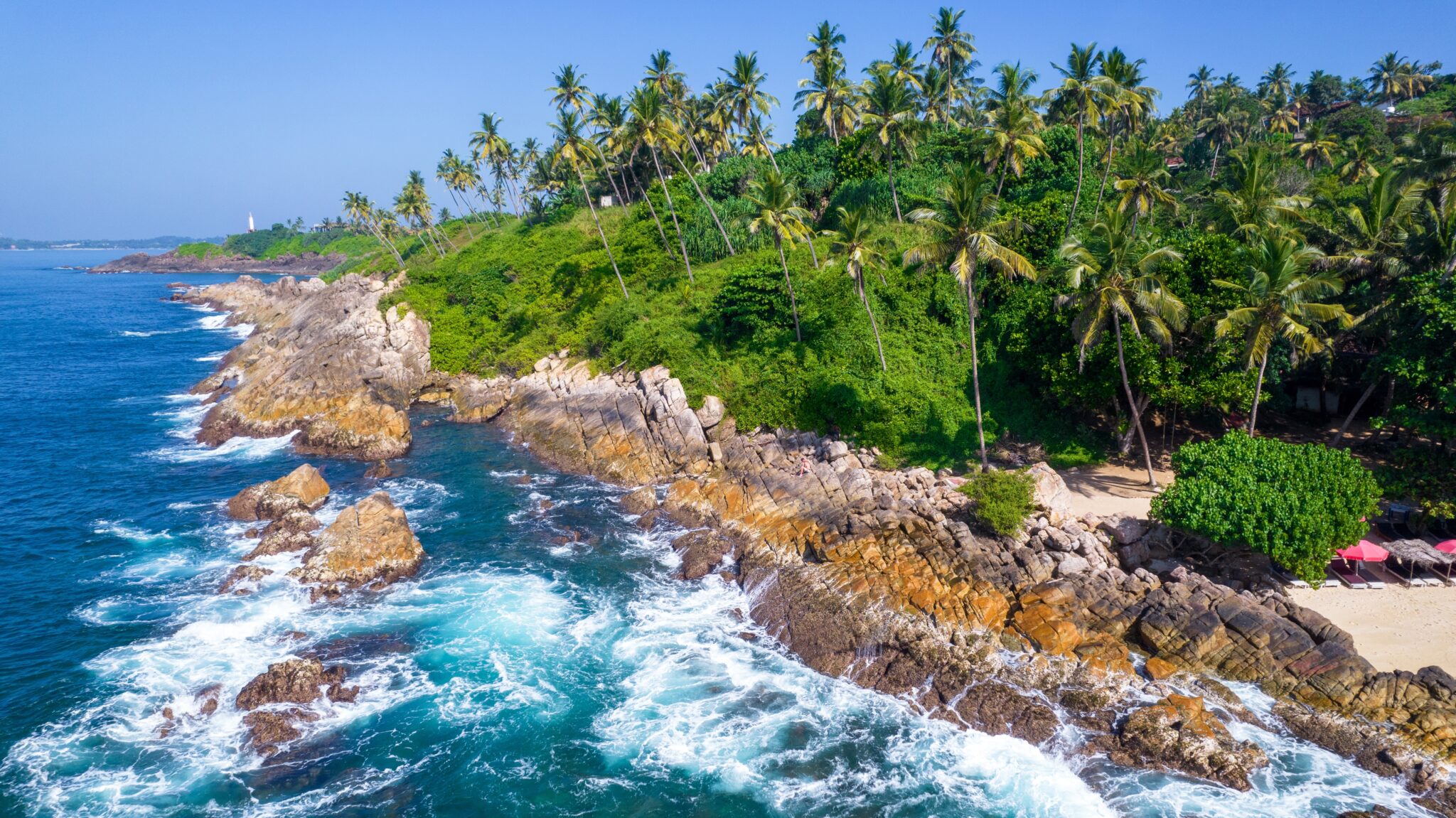 Beautiful,Indian,Ocean,Coastline,On,The,Island,Of,Sri,Lanka,