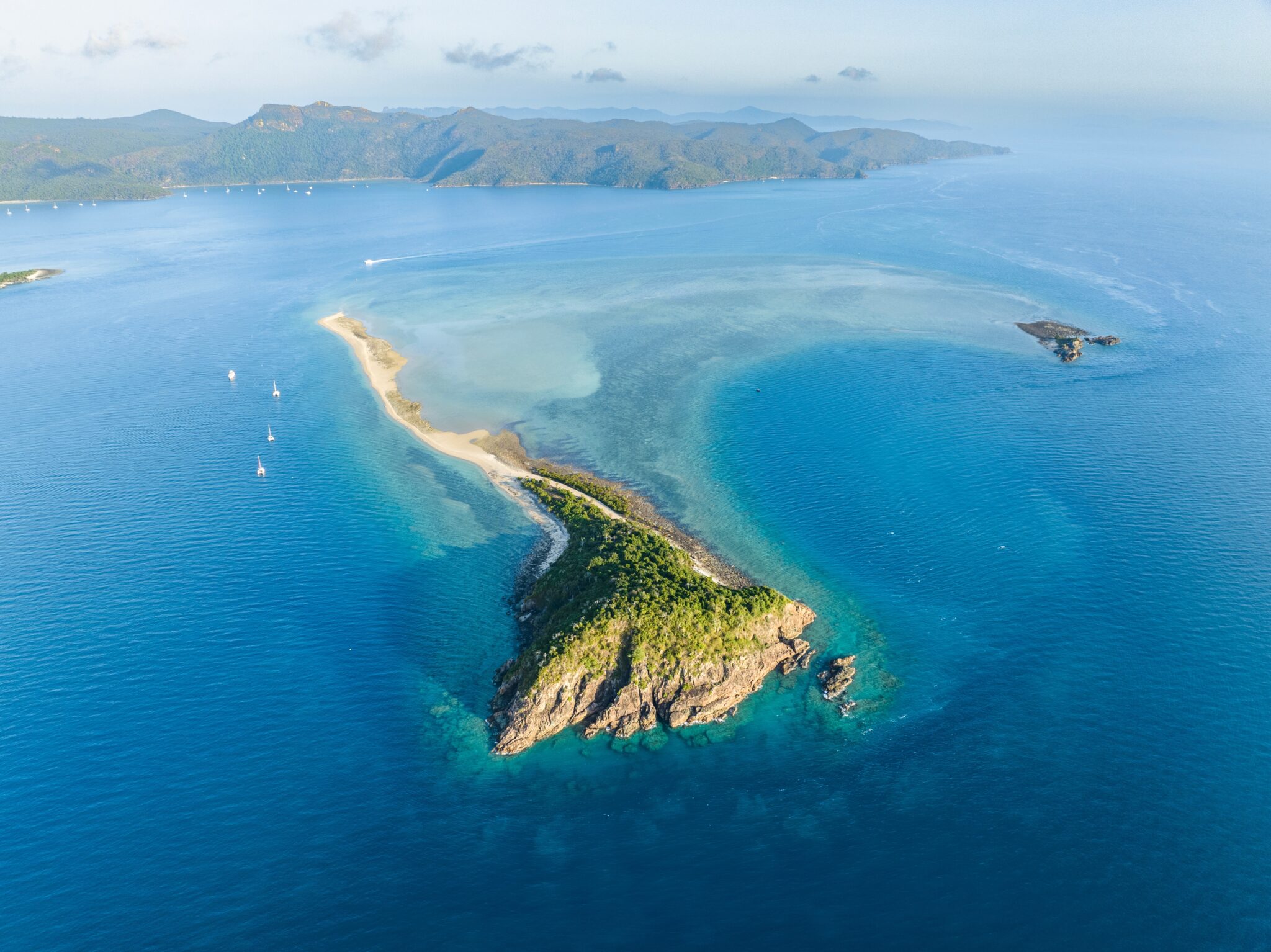 Stunning,Aerial,High,Angle,View,Of,Langford,Island,With,A