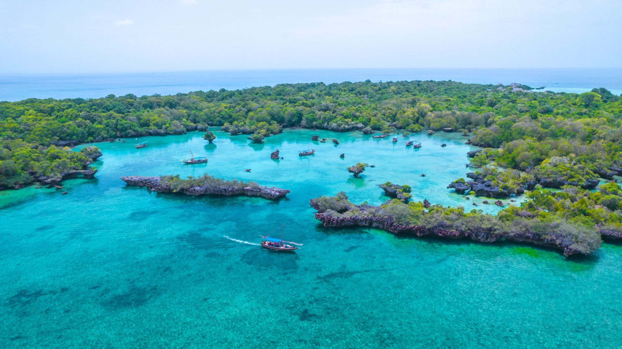 The,Pristine,Beaches,And,Azure,Waters,Of,Zanzibar,Island’s,Coast