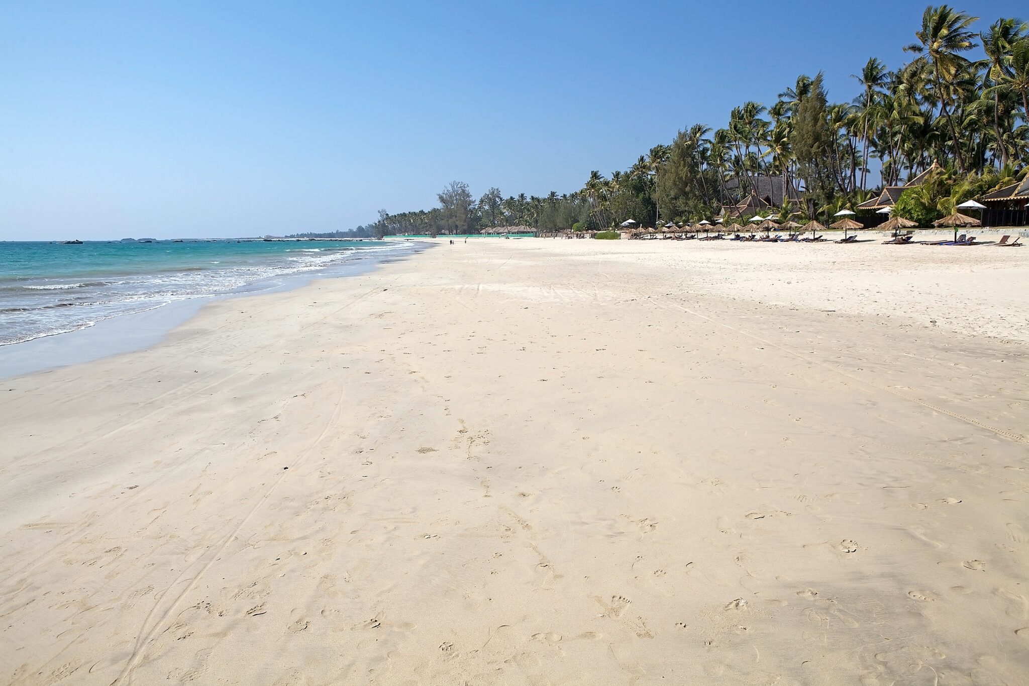 Ngapali,Beach,,Ngapali,,Myanmar.,Ngapali,Beach,Is,Located,In,Rakhine