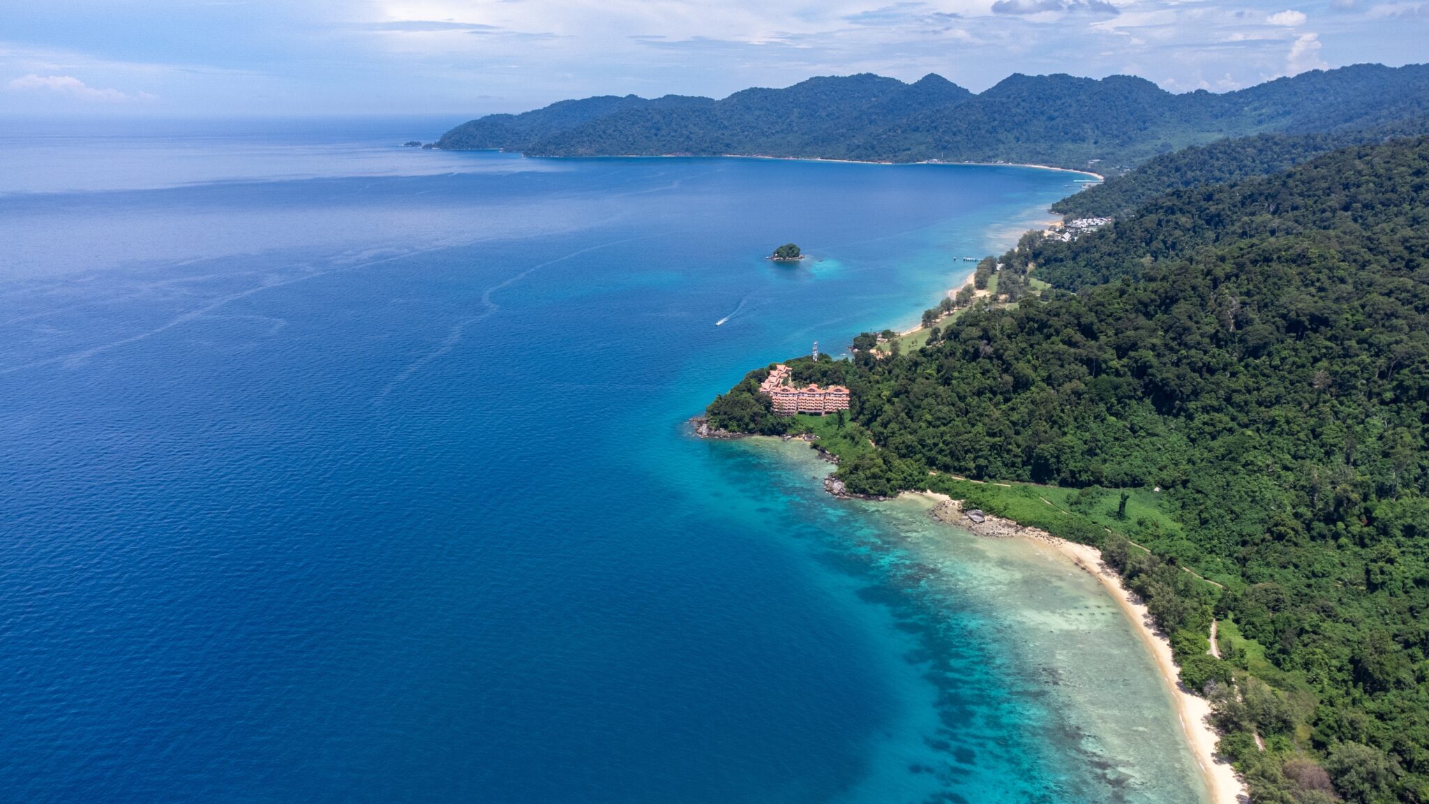Aerial,View,Of,Tioman,Island,In,Malaysia