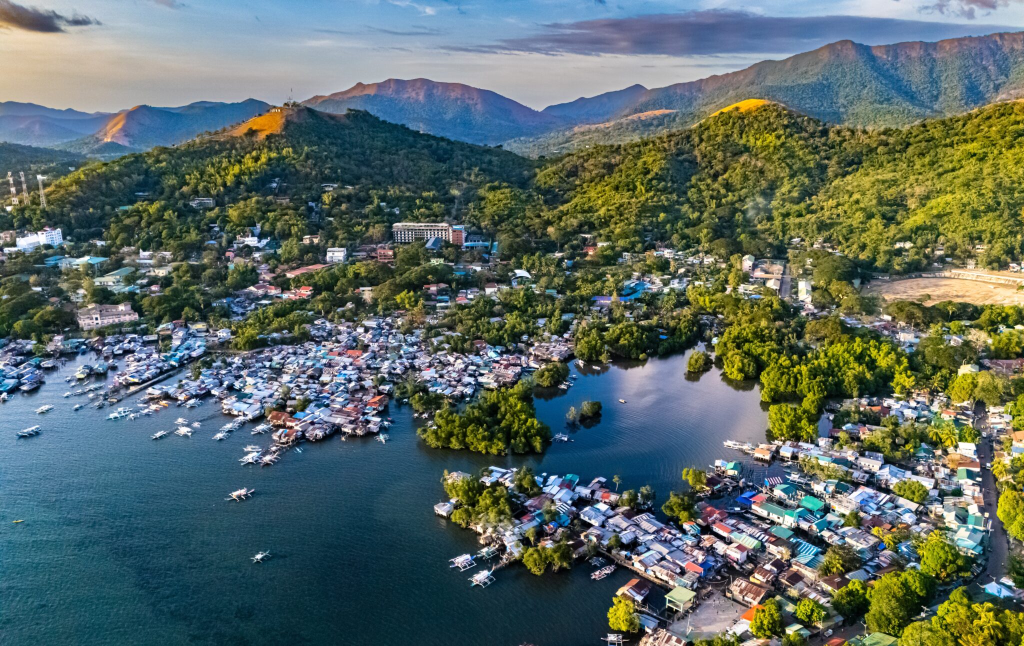 The,City,Of,Coron,In,The,Province,Of,Palawan,,Philippines.