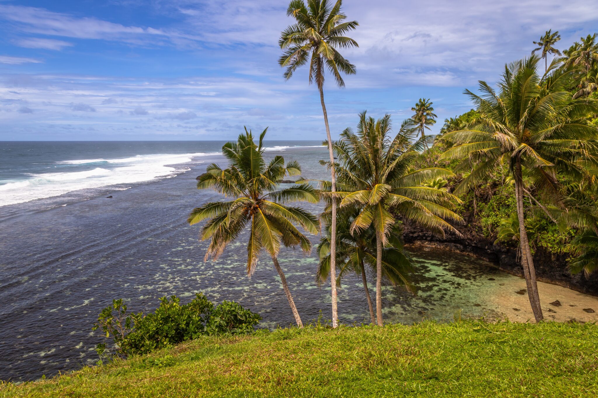 Exposure,Of,The,Incredible,Samoa’s,Coastline,,On,The,South,Coast