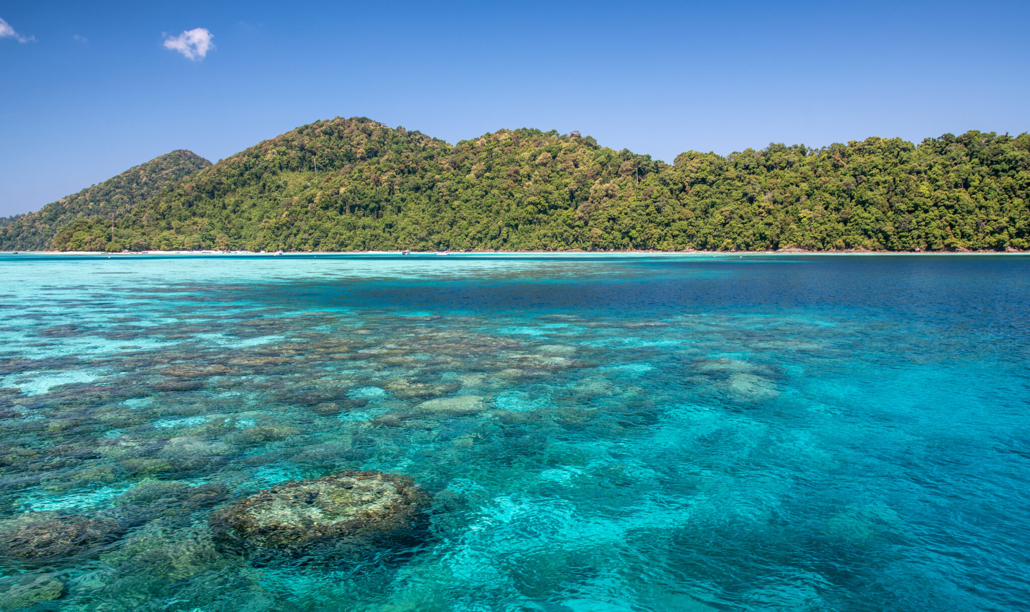 Mu,Ko,Surin,National,Park.,Amazing,Crystal,Clear,Waters,Of