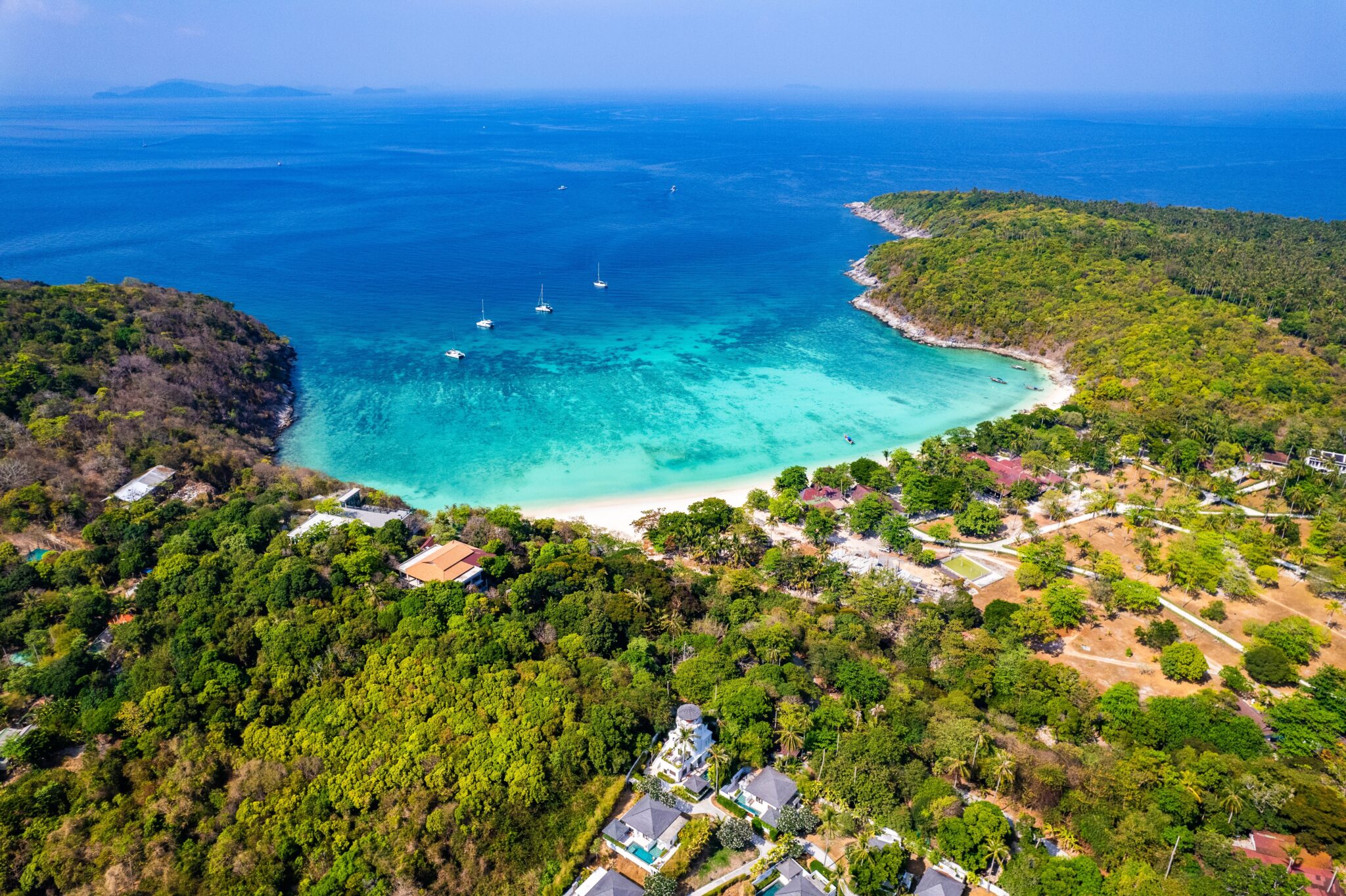 Aerial,View,Of,Siam,Bay,In,Koh,Racha,Yai,Also