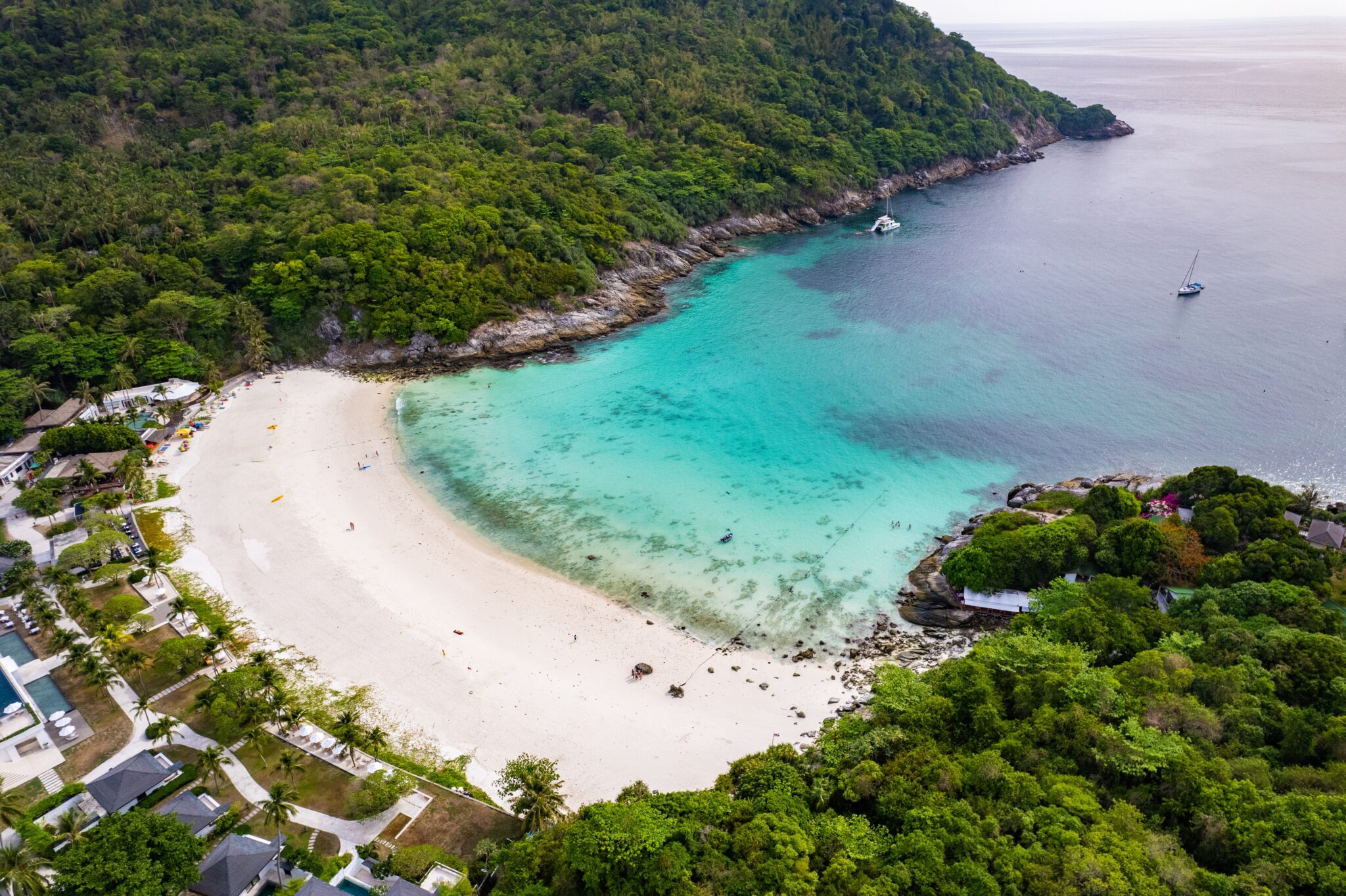 Aerial,View,Of,Koh,Racha,Yai,In,Phuket,,Thailand