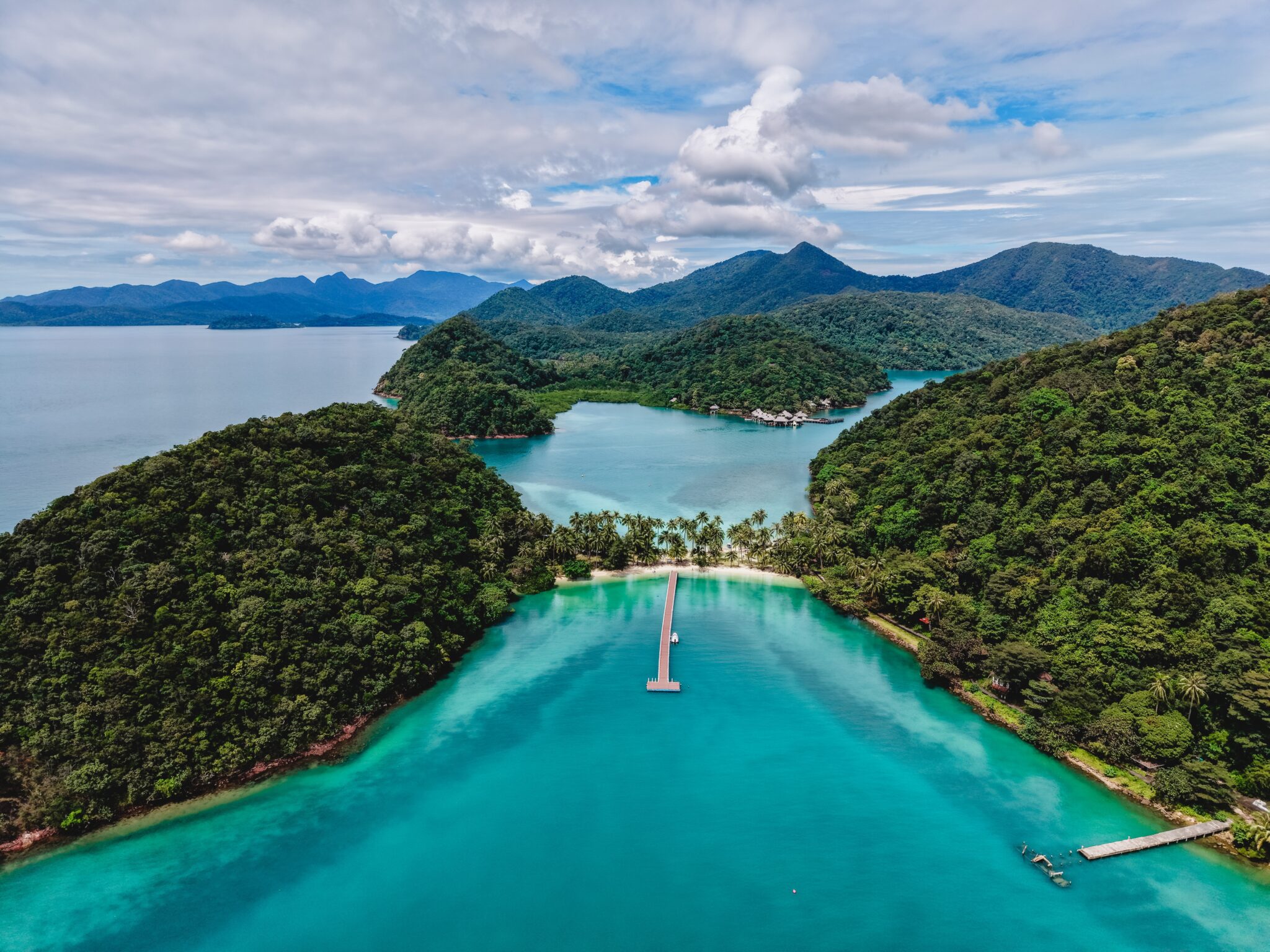 Breathtaking,Aerial,View,Showcases,The,Vibrant,Blue,Waters,Of,Ko