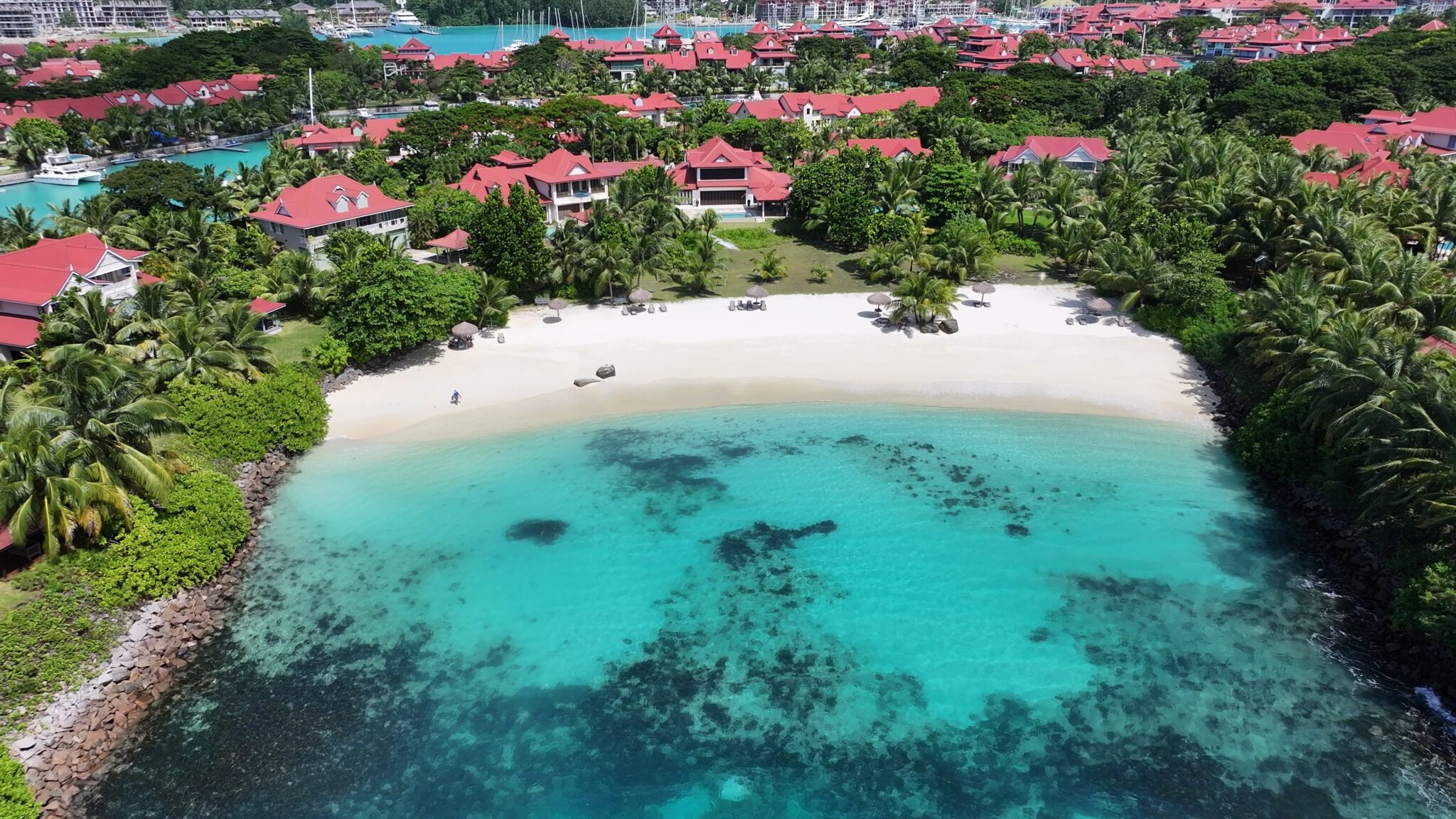 Eden,Island,At,Victoria,In,Seychelles,Islands,Seychelles.,Indian,Ocean