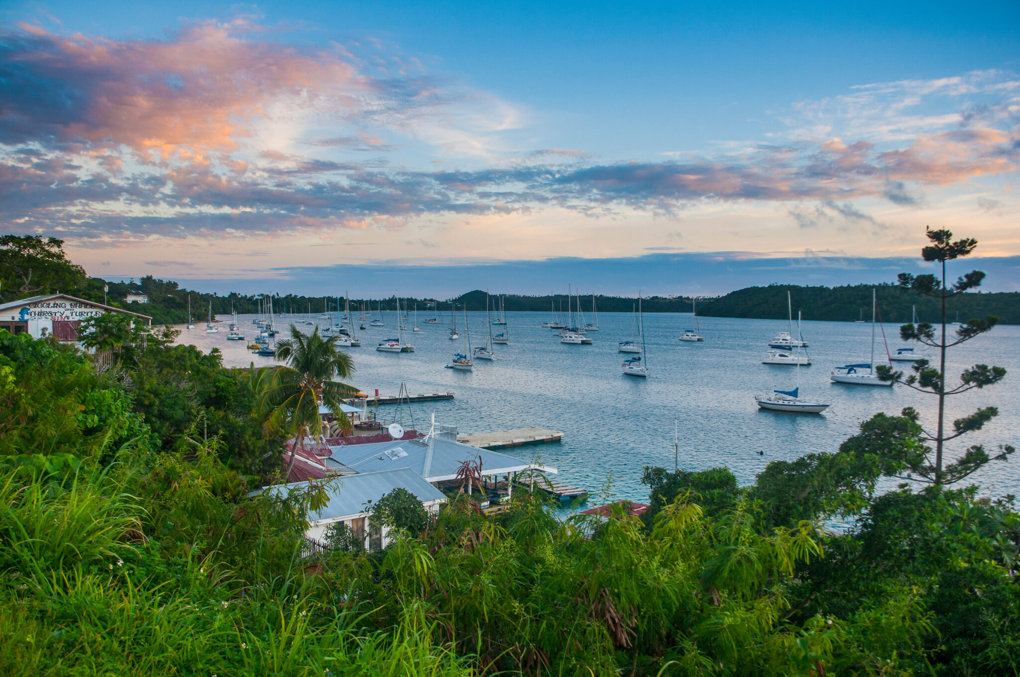 The,Bay,Of,Neiafu,After,Sunset,,Vava’u,Islands,,Tonga,,South