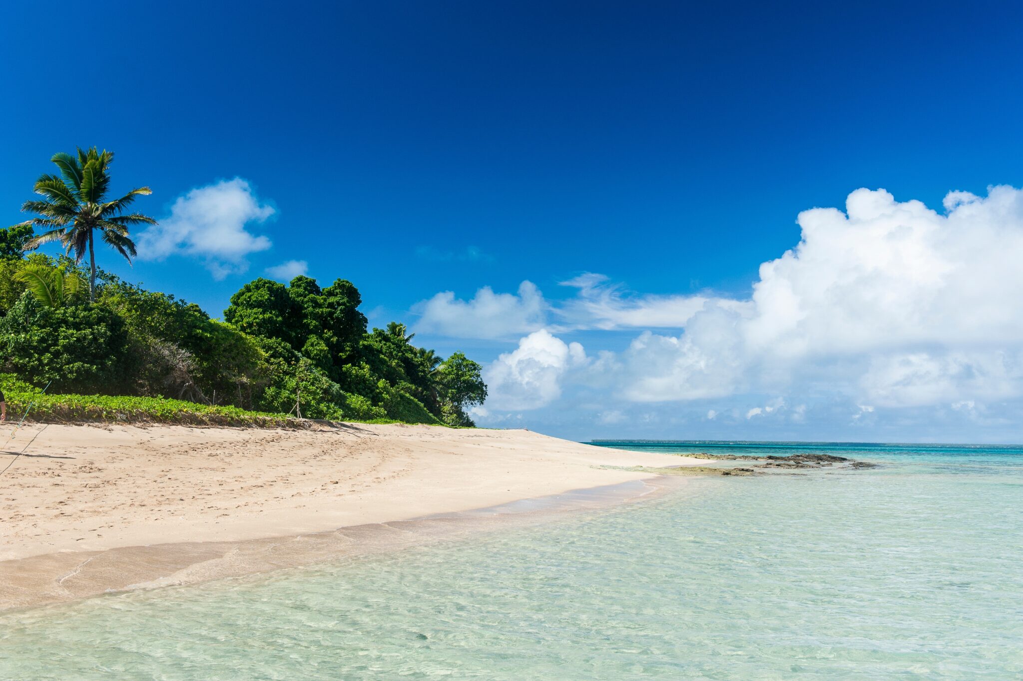 Little,Island,With,A,White,Sand,Beach,In,Haapai,,Haapai