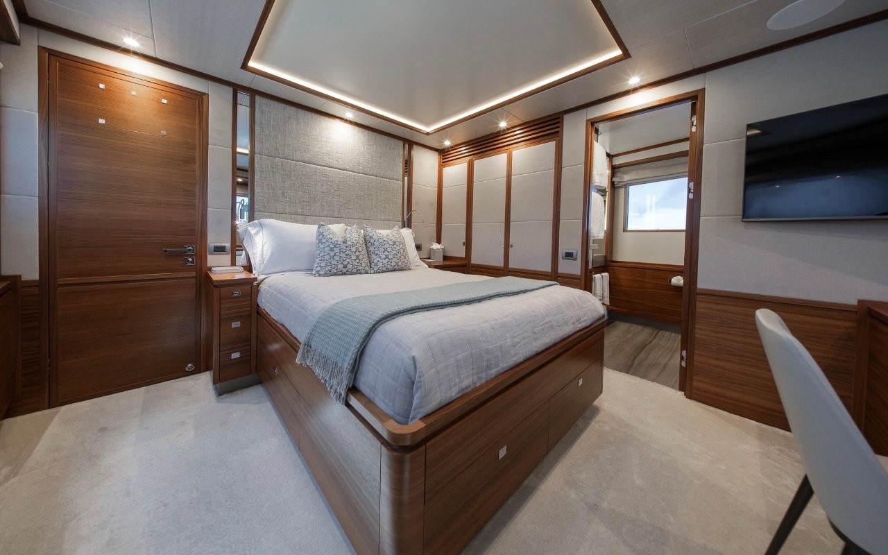 BELLE Charters Master Stateroom  