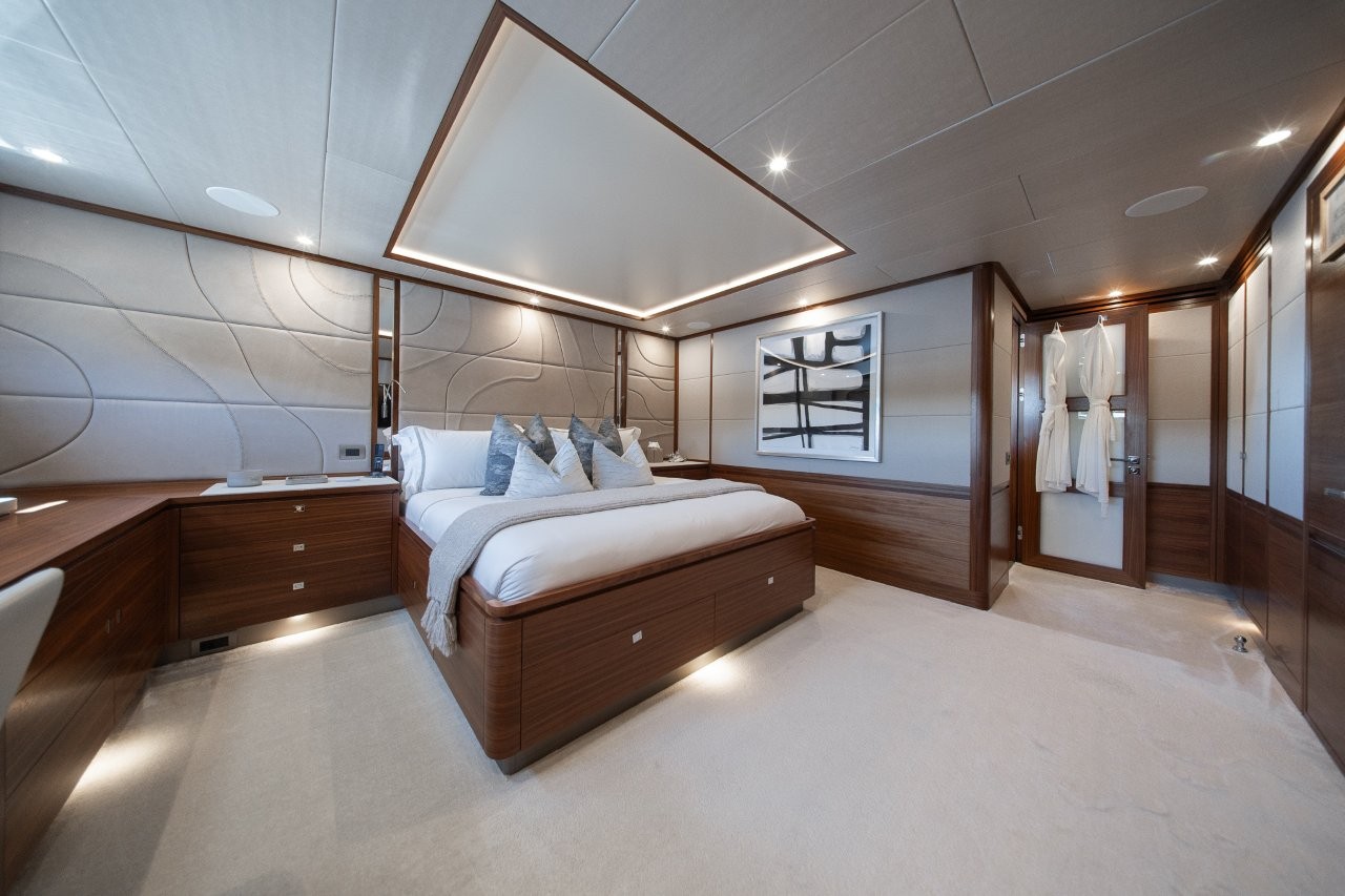 BELLE Charters VIP Stateroom Luxury Yacht Charter