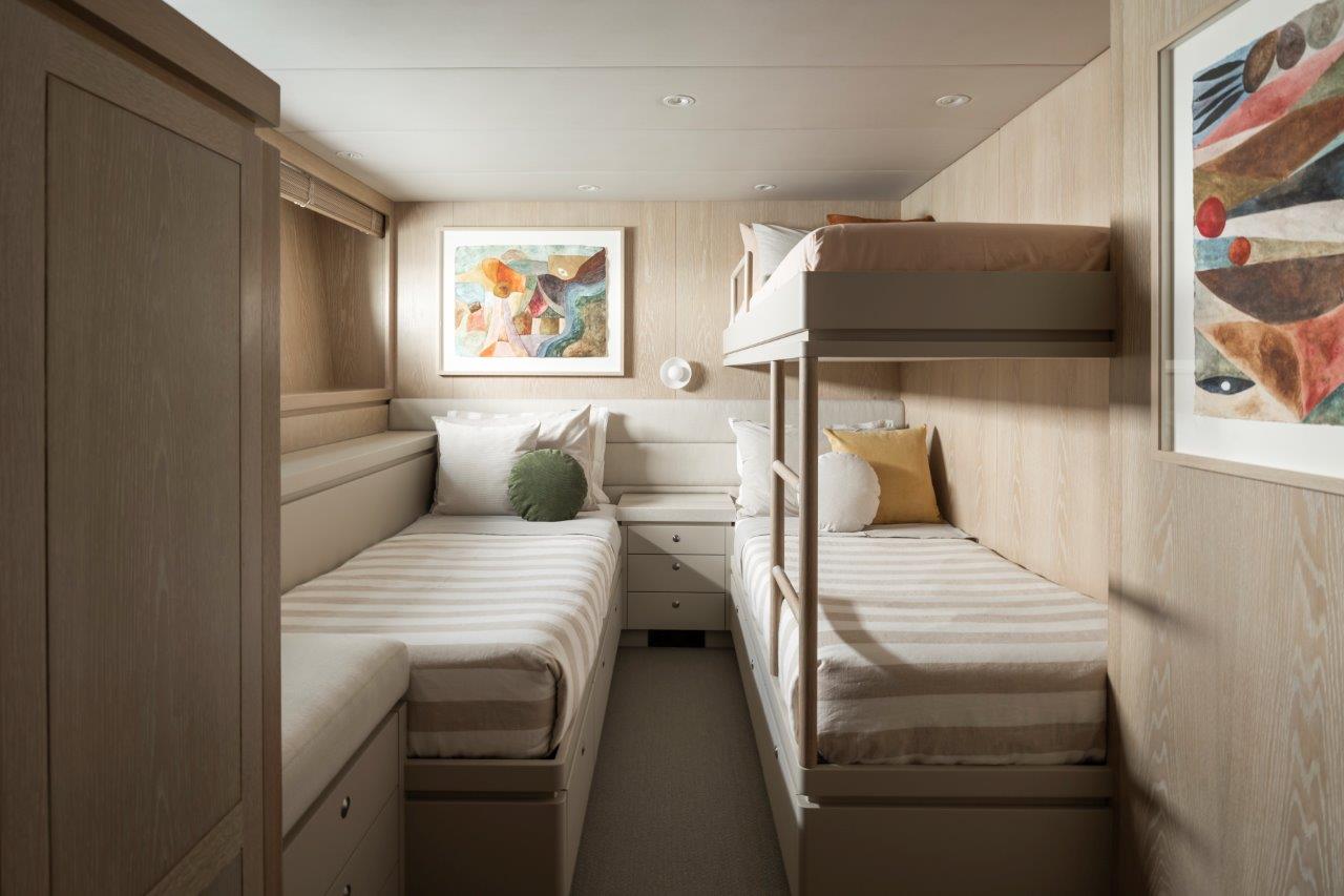 Bunk Starboard - Akiko Charter Yacht