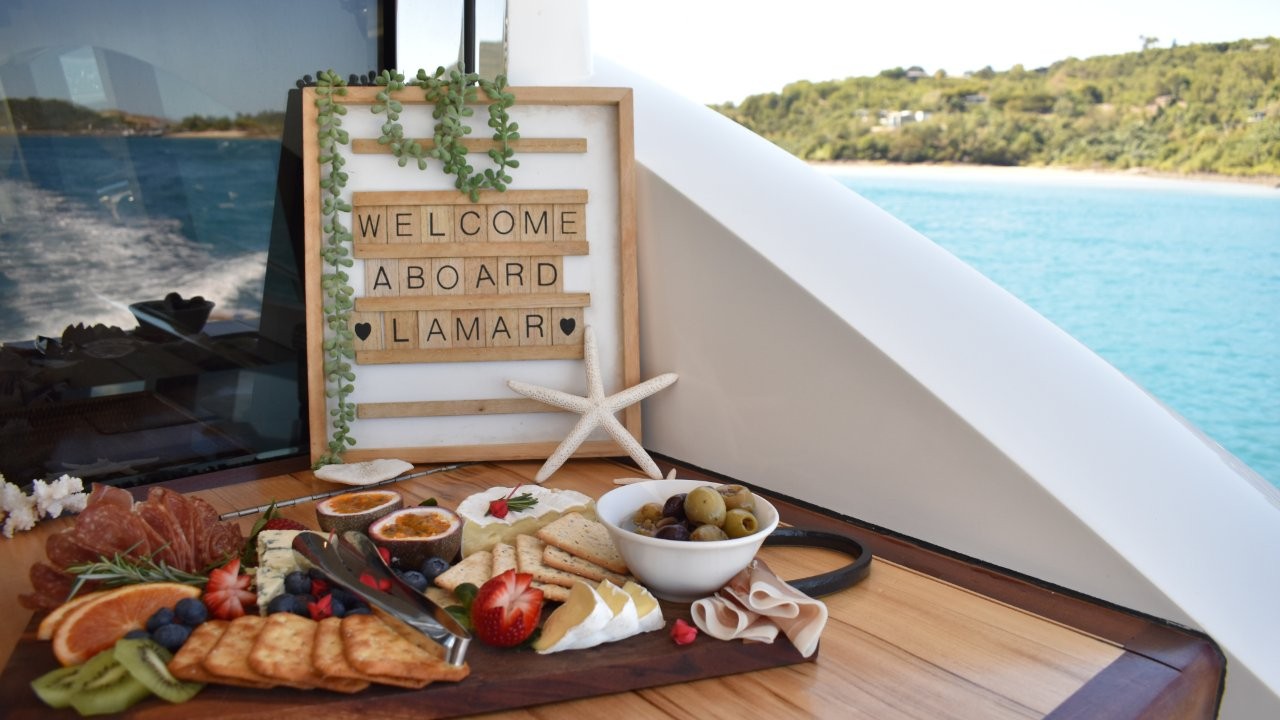 Hamilton Island luxury charter yacht La Mar