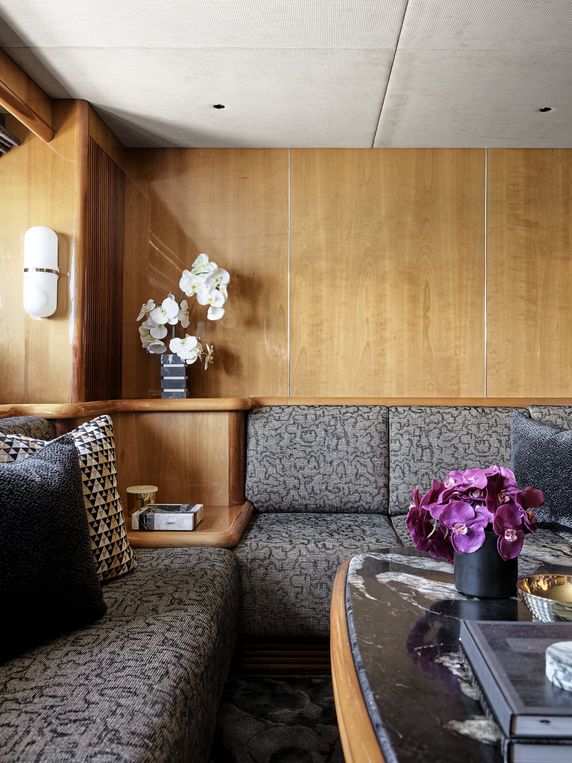 Murcielago spacious interior Whitsundays Yacht Charter