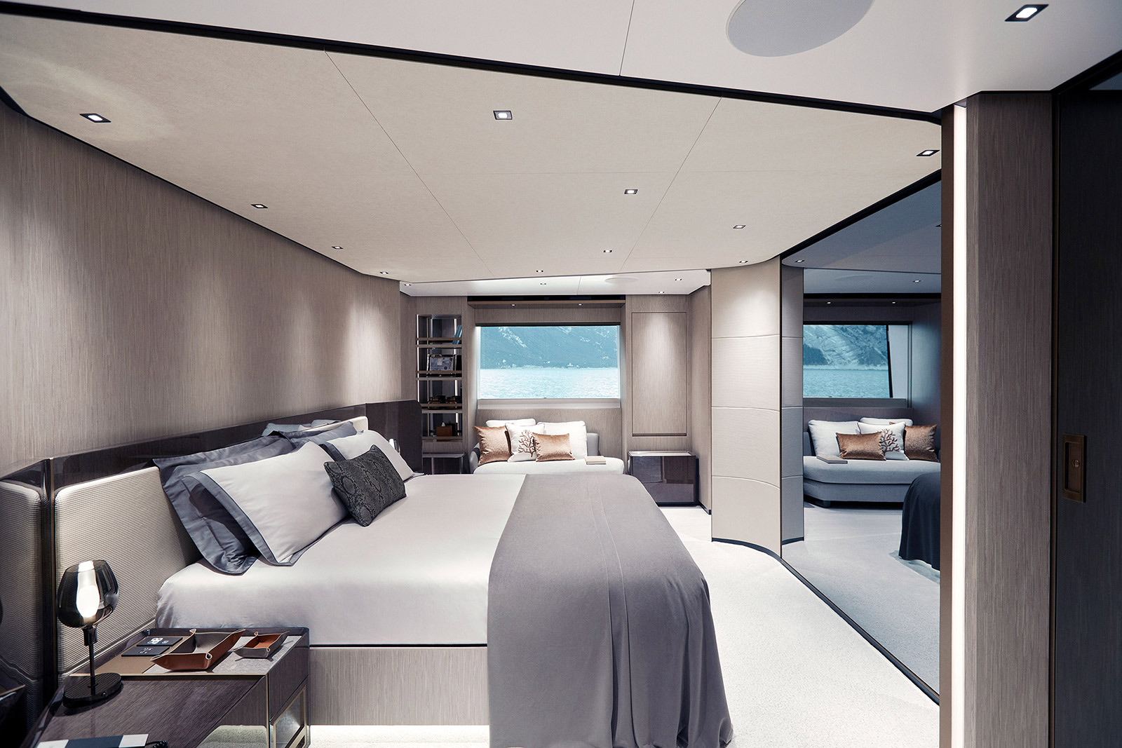 Master Cabin Luxury Charter Yacht Pazienza