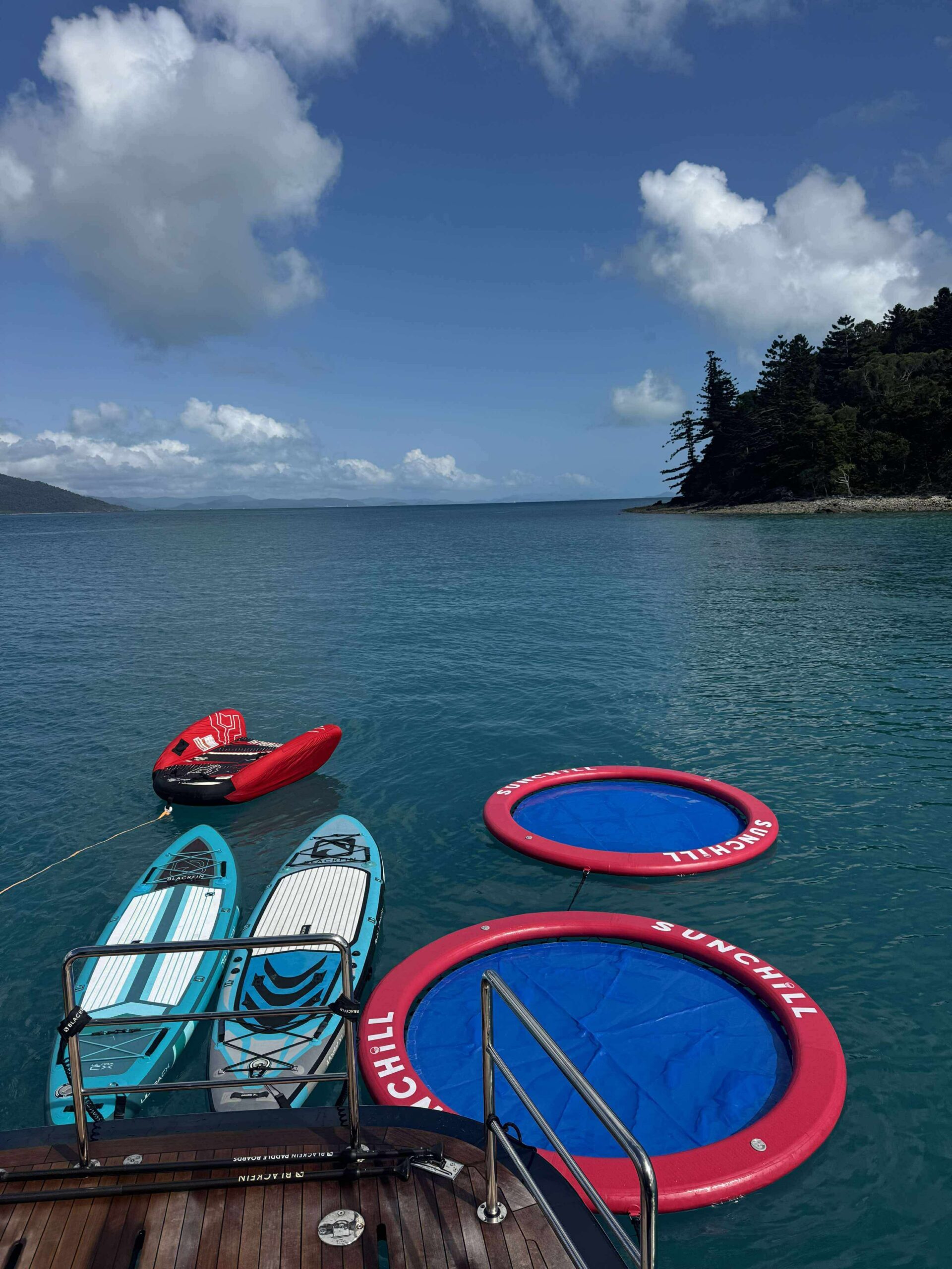 Superyacht water activities - Whitsundays Luxury Yacht Charter Aurora 