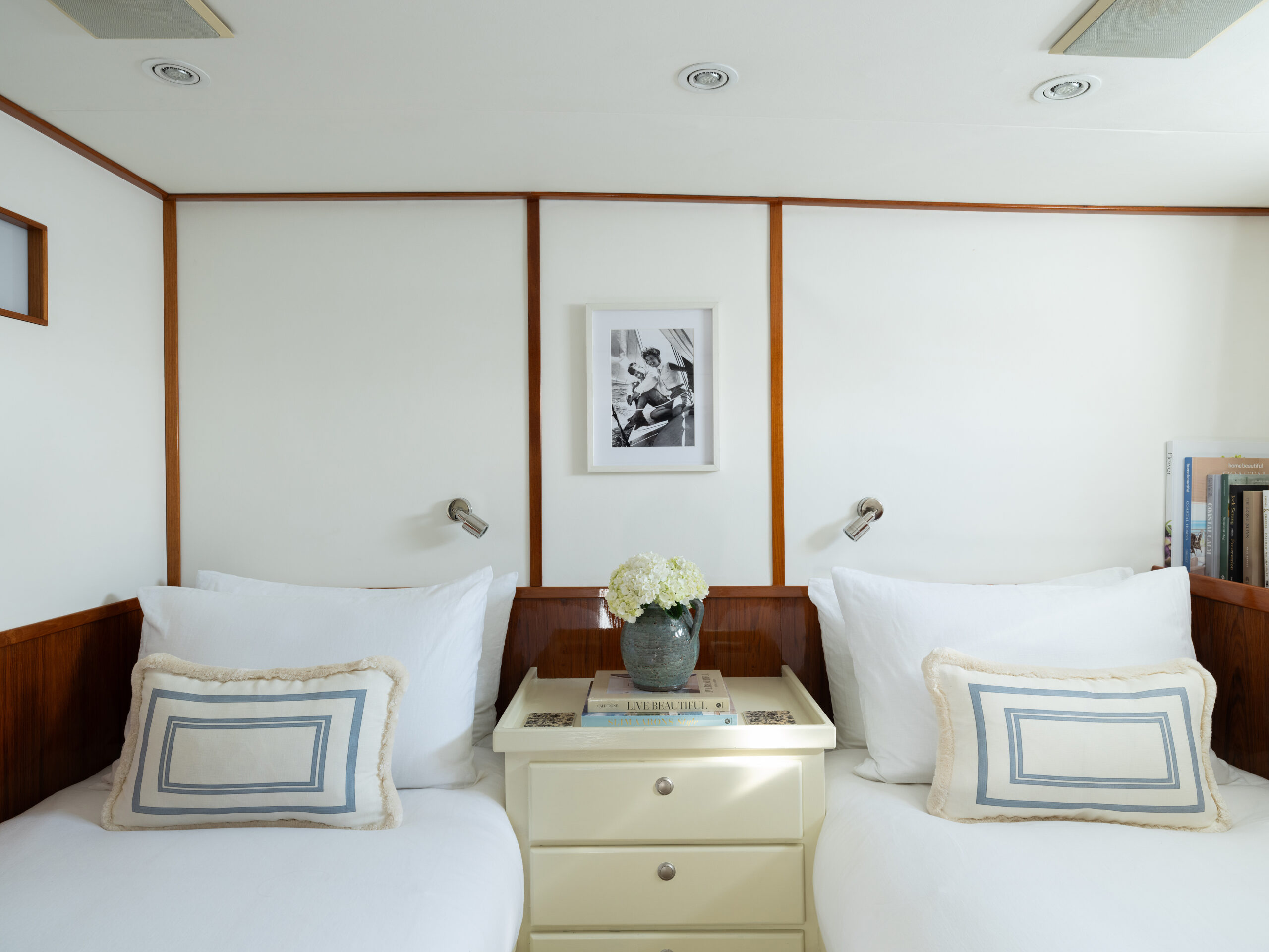 Twin Luxury Cabin Luxury Yacht Charter Rhemtide Australia