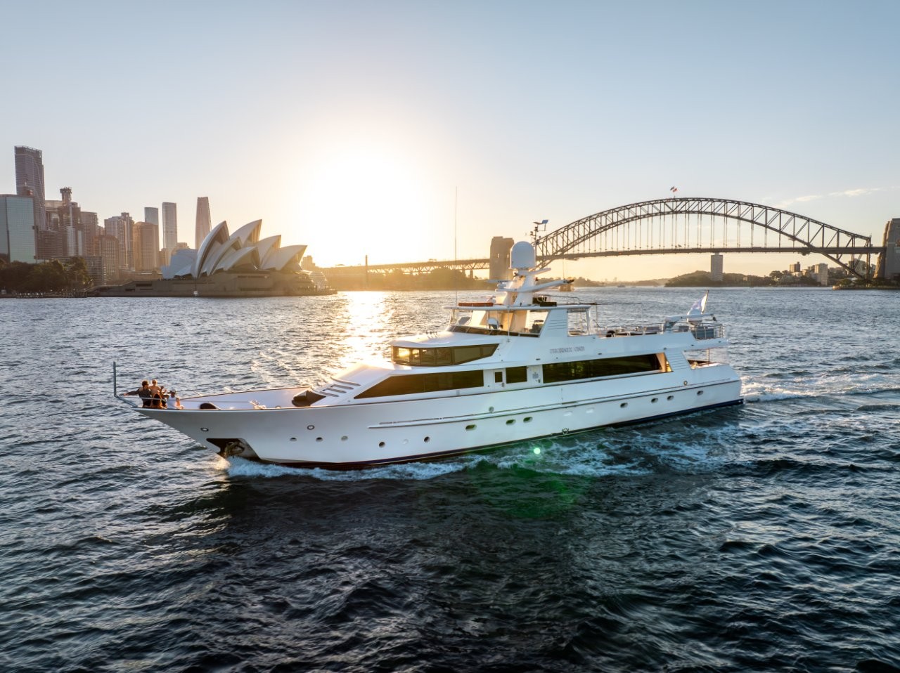 Luxury Yacht Charter Sydney - Phoenix One YOTSPACE | Luxury Yacht Hire Sydney