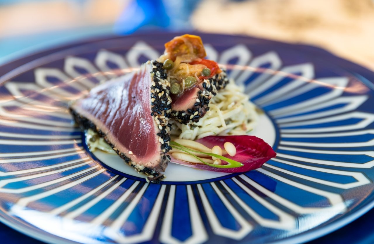 Private Chef prepared meals Superyacht Mischief 