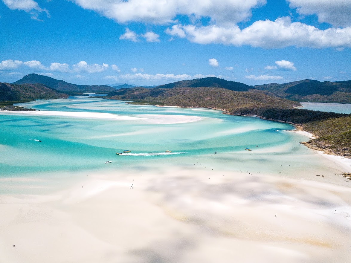 YOTSPACE Whitsundays superyacht charters - MY Triple888 - Whitehaven Beach