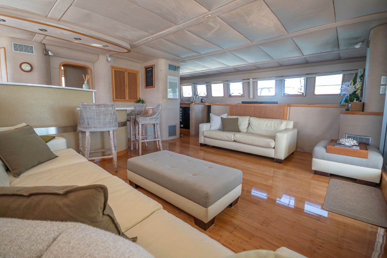 Comfortable Interior | Whitsundays Sailing Charter