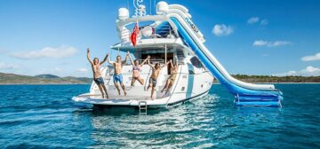 Day Charter a Superyacht in the Whitsunday Islands